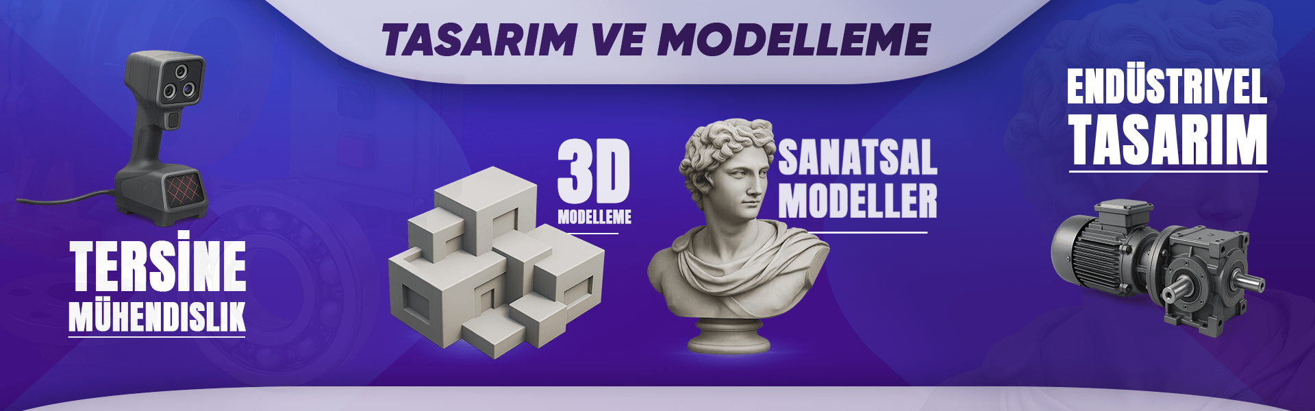      🎨 3D Tasarım, Modelleme ve Tarama: Hayal Ettiklerinizi Gerçeğe Dönüştürüyoruz