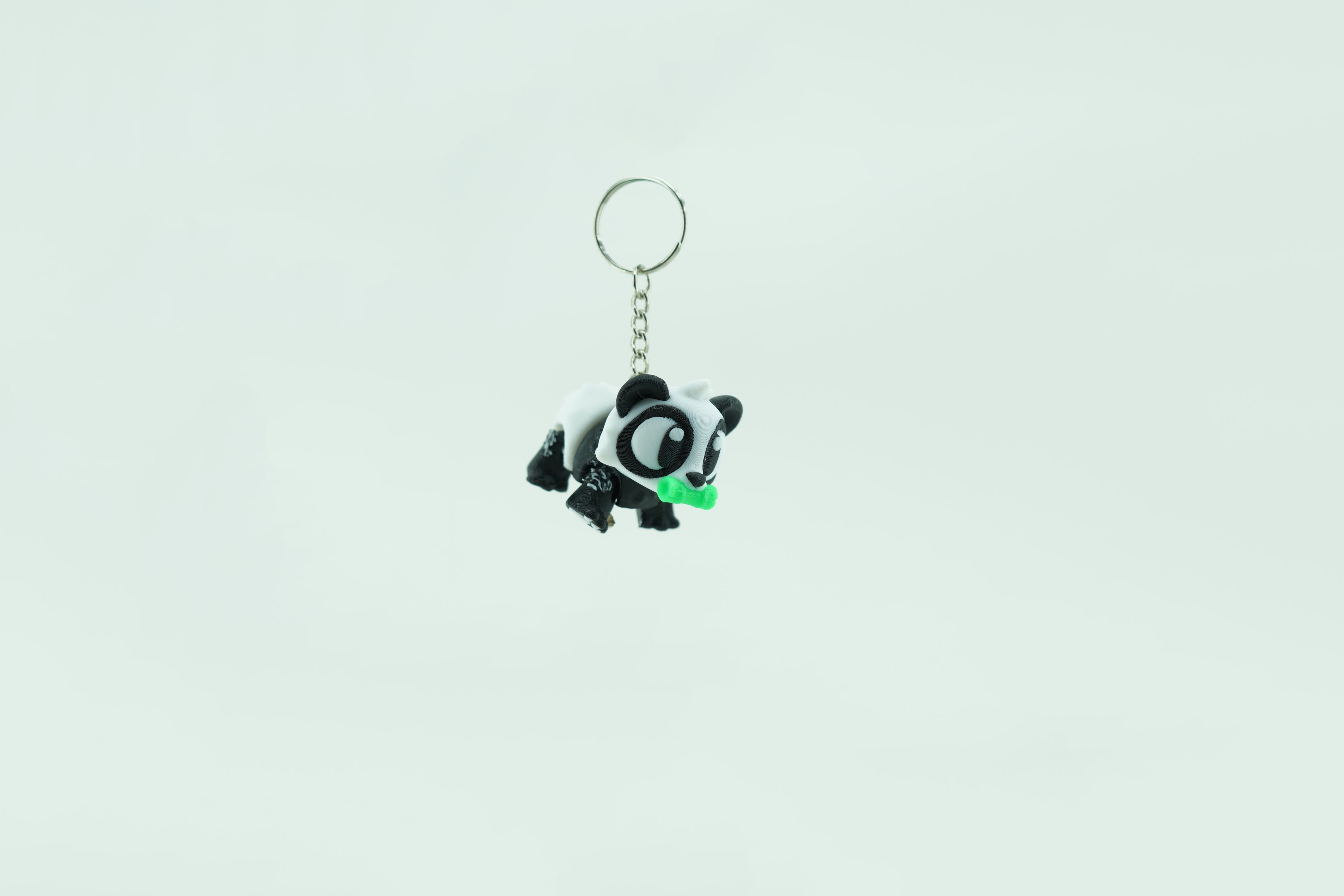 Hareketli Panda Anahtarlık