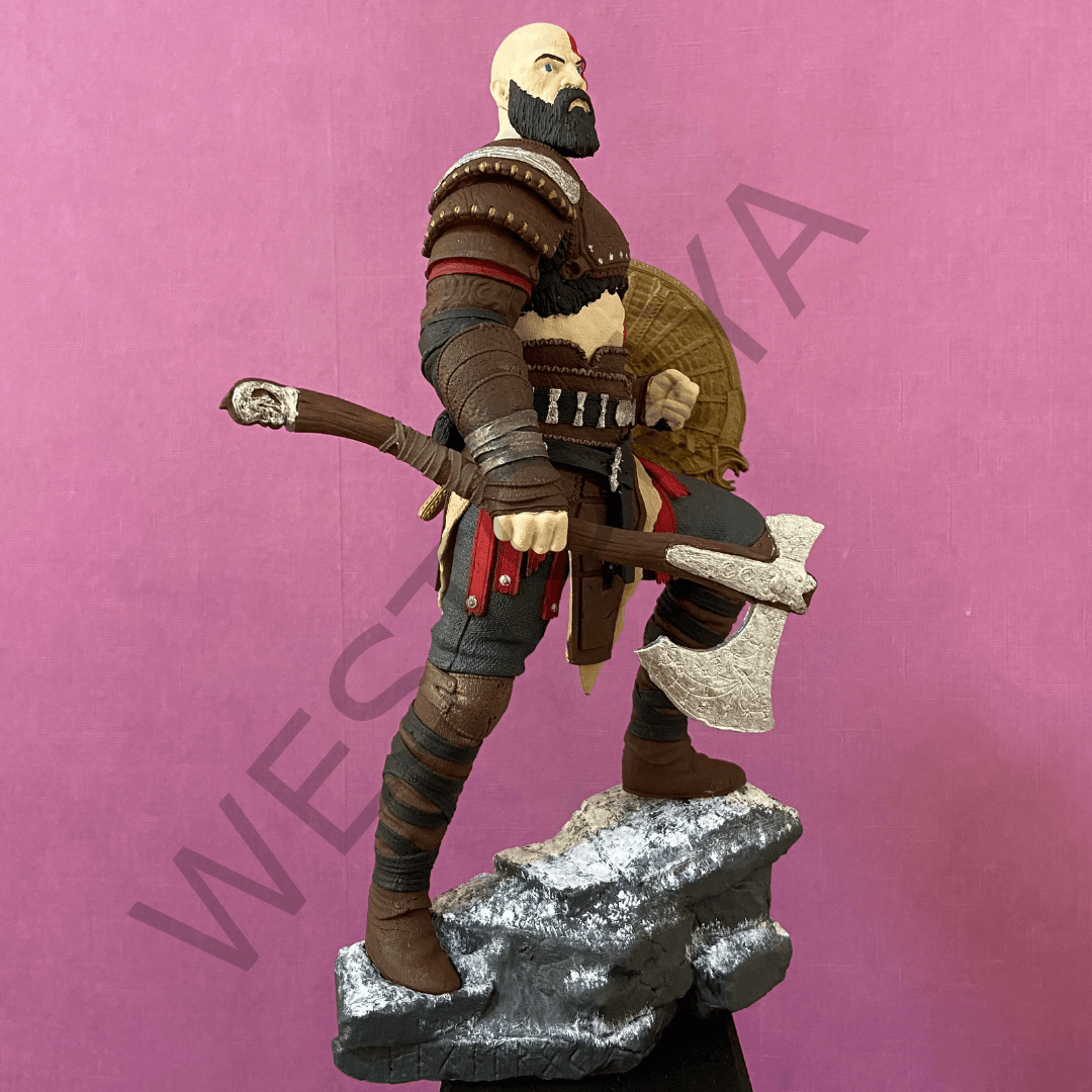 Kratos 3D Baskı Figürü