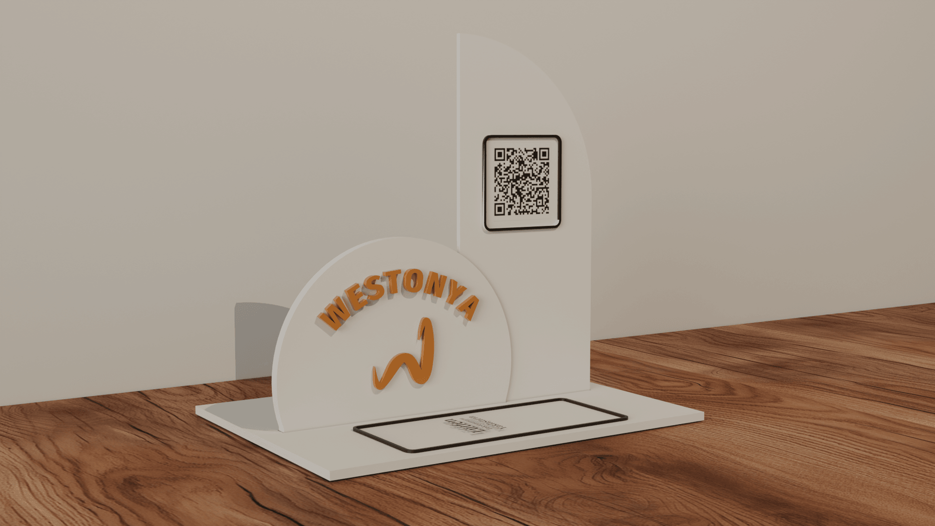 Restoran ve Kafelere Özel Masaüstü NFC ve QR Menü (Kişiselleştirilebilir)