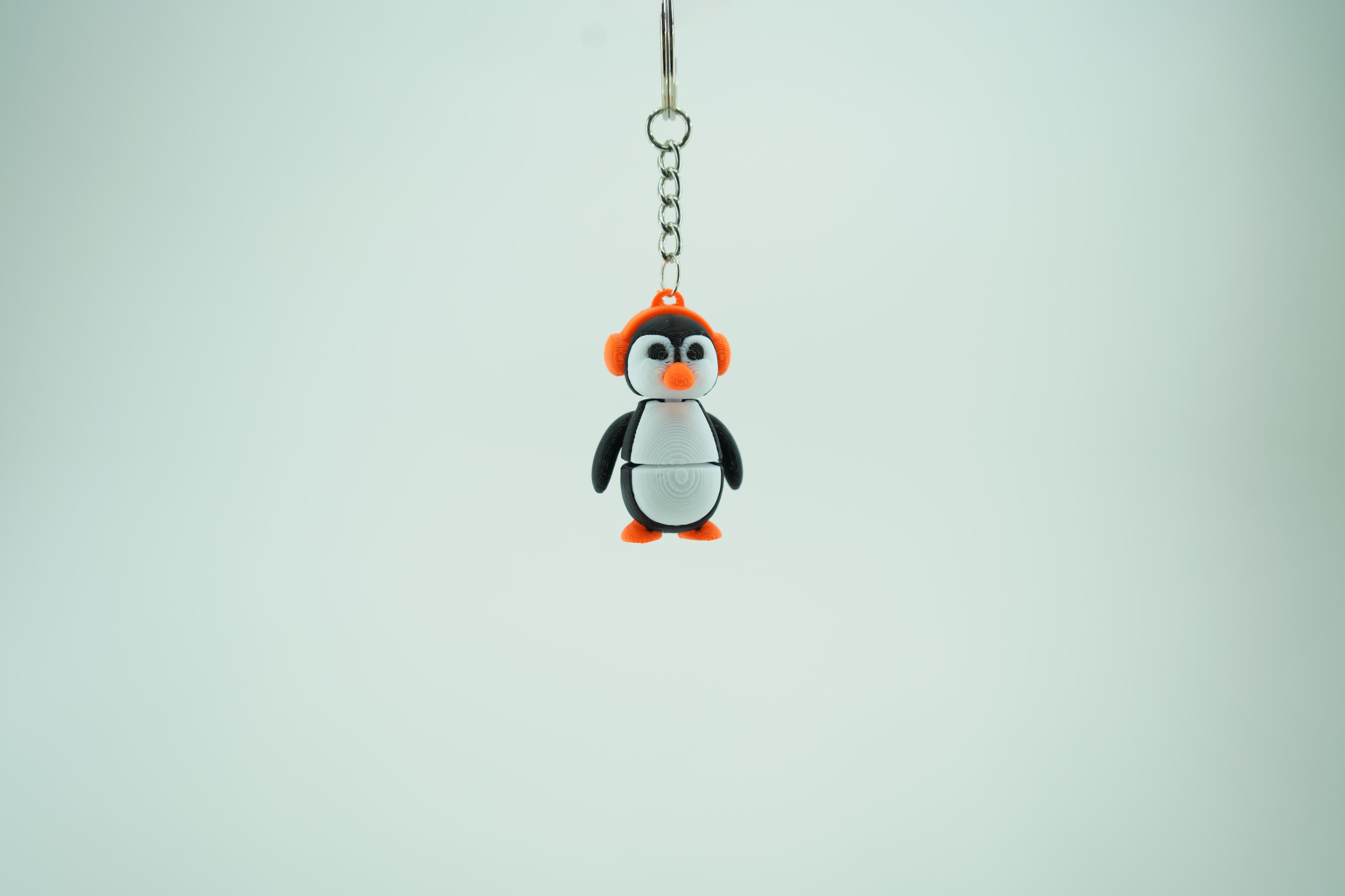 Penguen Anahtarlık