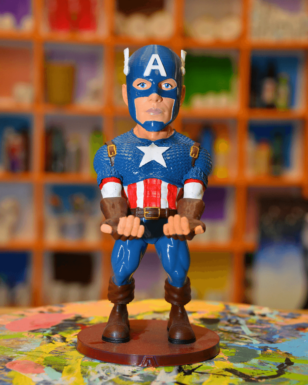 Captain America Joystick Tutucu