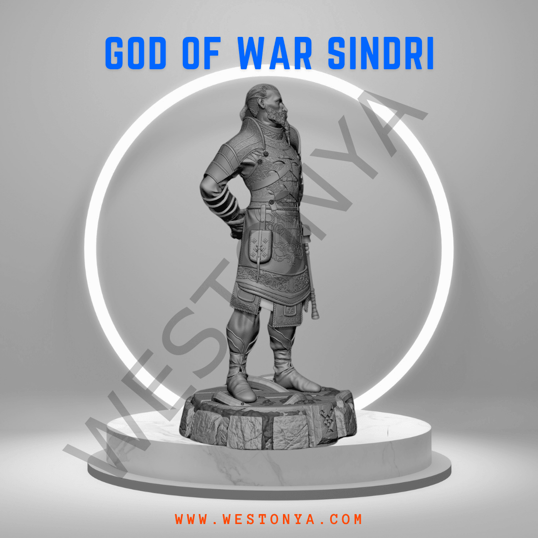 God Of War Sindri Figür
