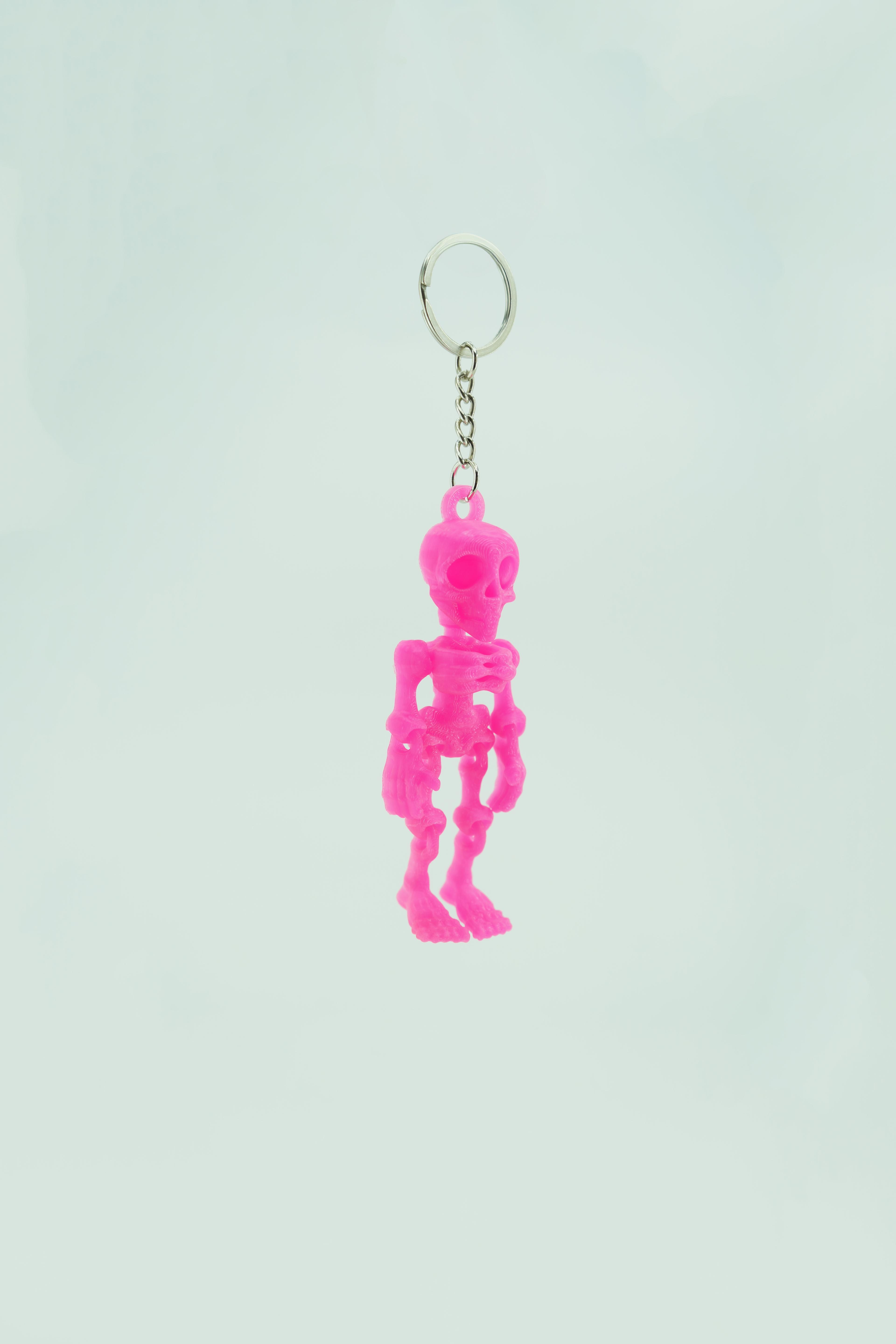 İskelet Anahtarlık - PEMBE