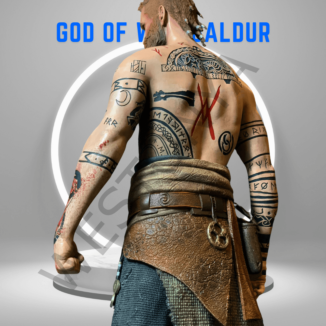 God Of War Baldur Figür