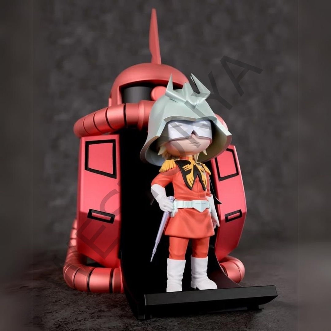 Char Aznable Mobile Suit Gundam WestPop Figür