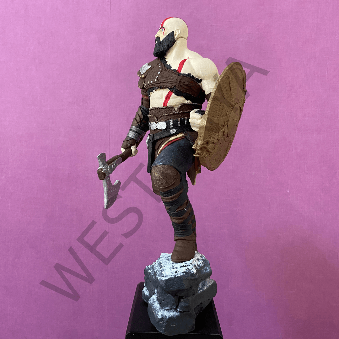 Kratos 3D Baskı Figürü