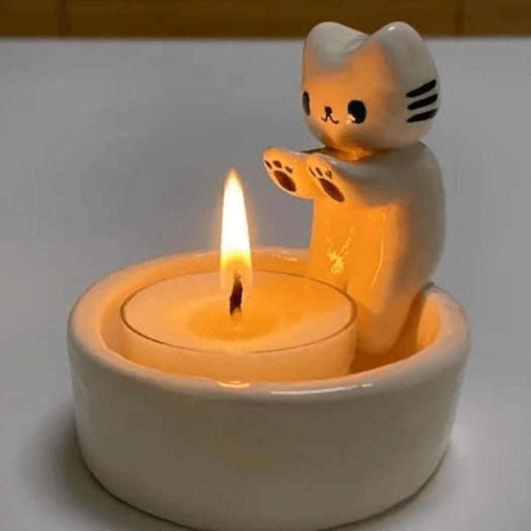 El Isıtan Kedi Mumluk