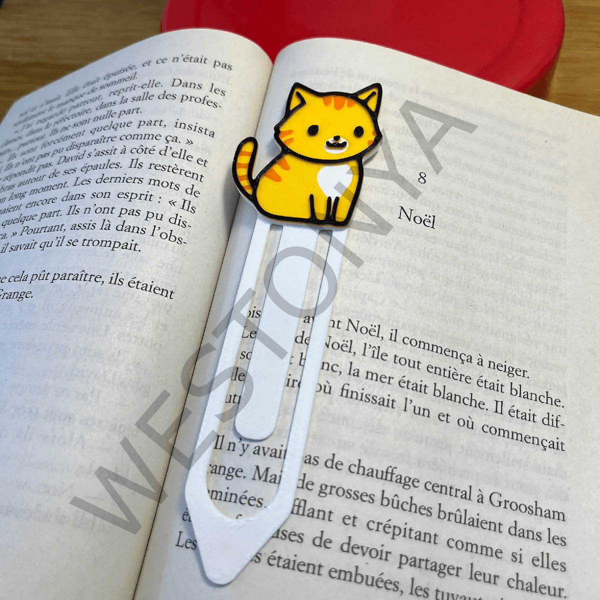 Kedili Kitap Ayracı 