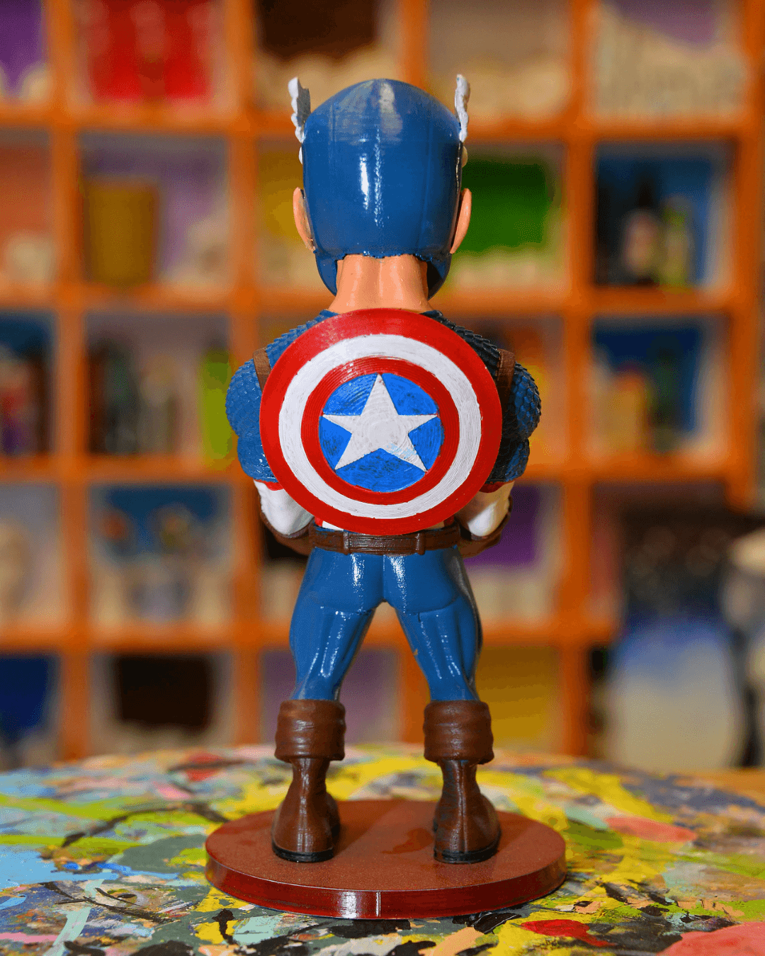 Captain America Joystick Tutucu