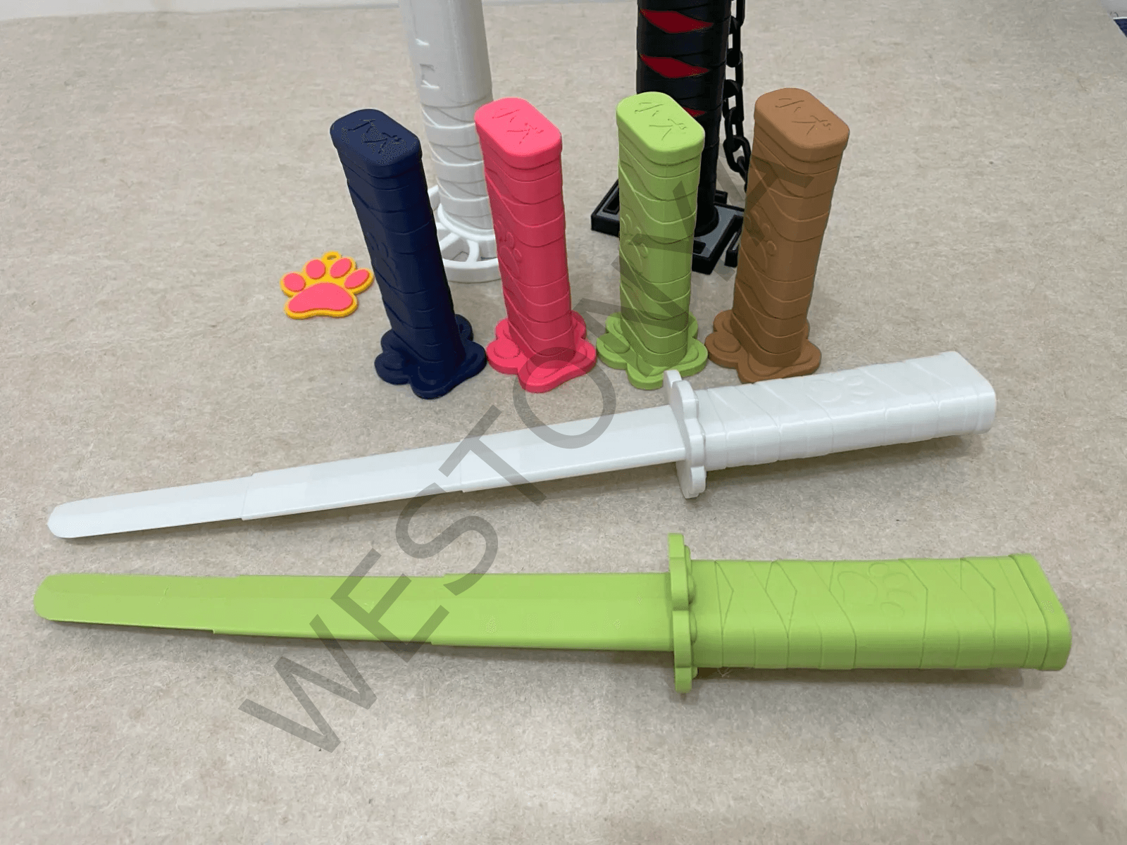 Küçük Boy 3D Katana