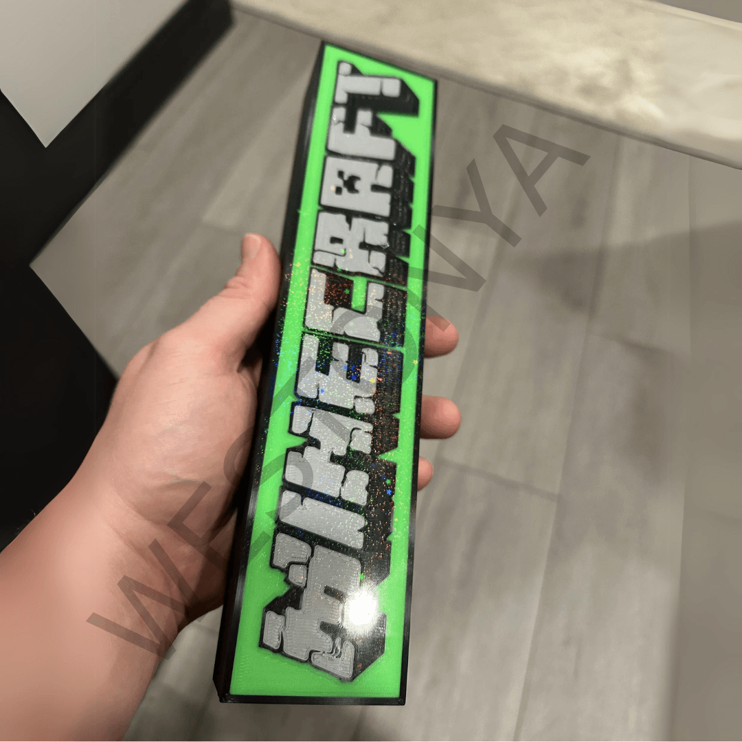 Minecraft Işıklı Led Lamba