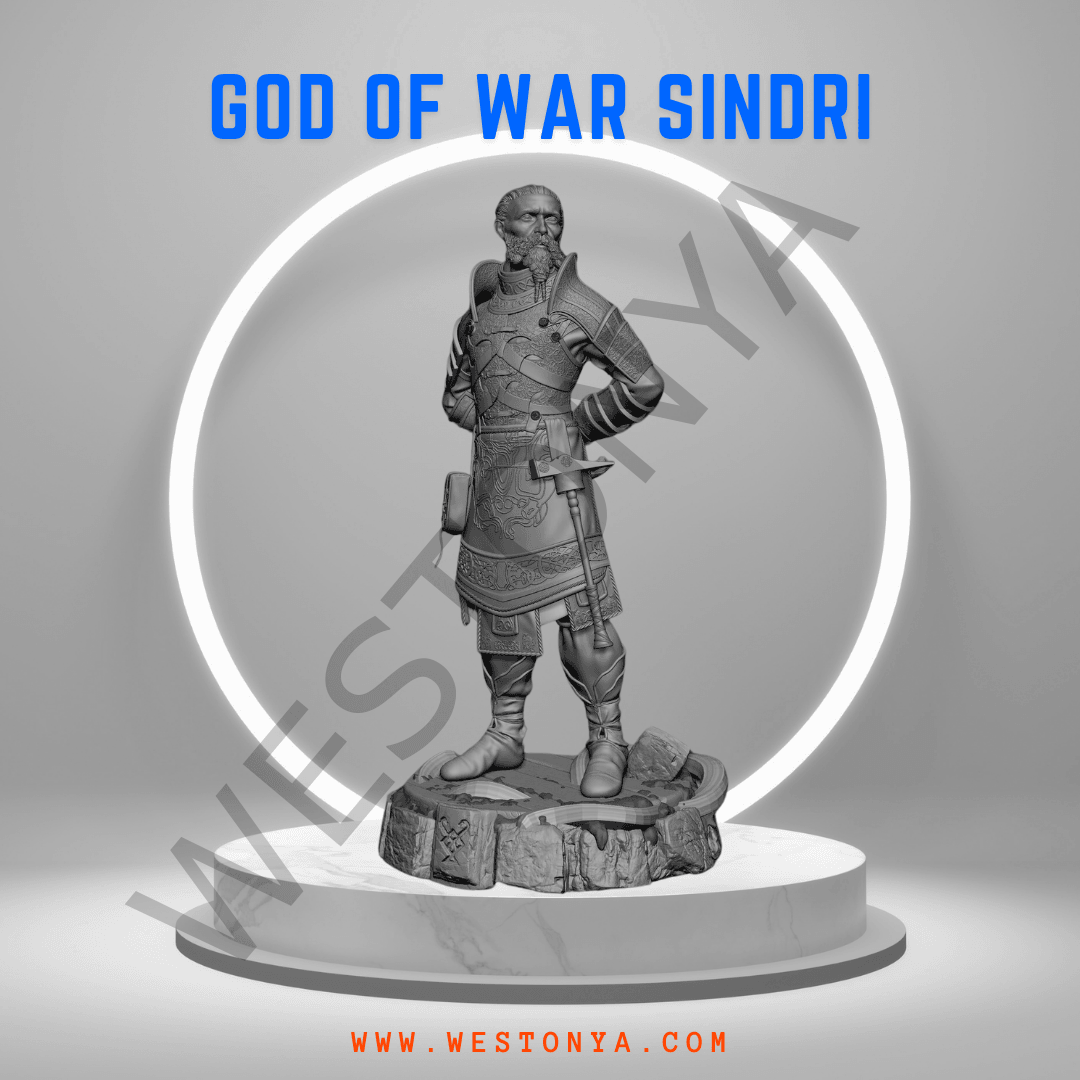 God Of War Sindri Figür