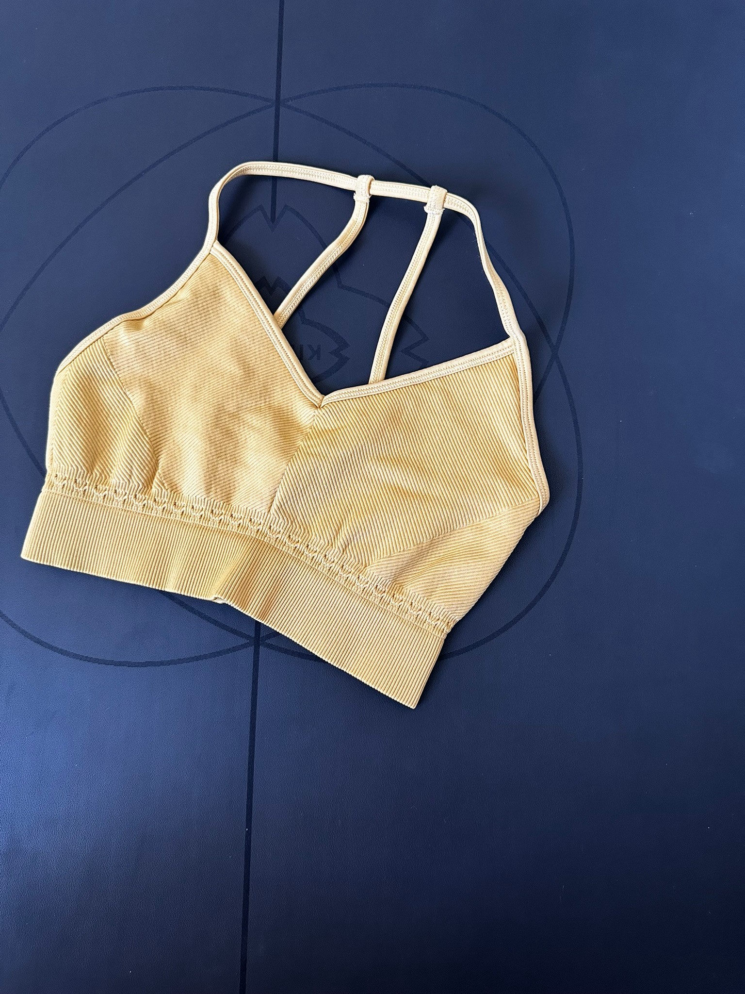 gyms. orijinal sarı ipli sporcu sütyeni