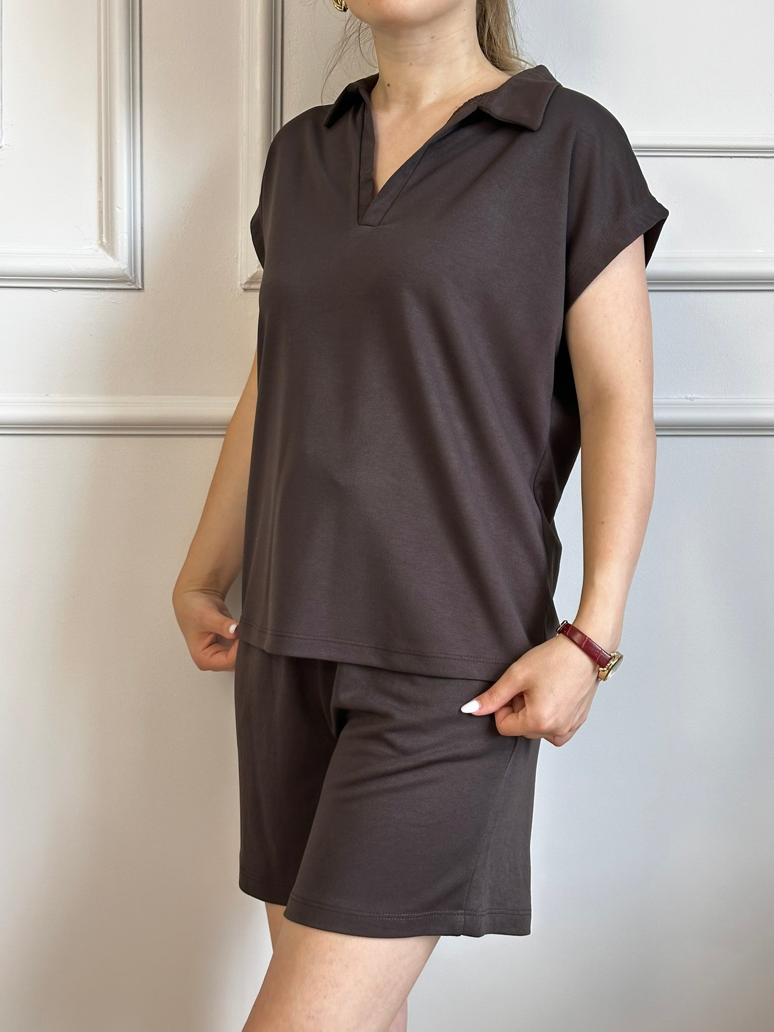 modal şort - tshirt takım
