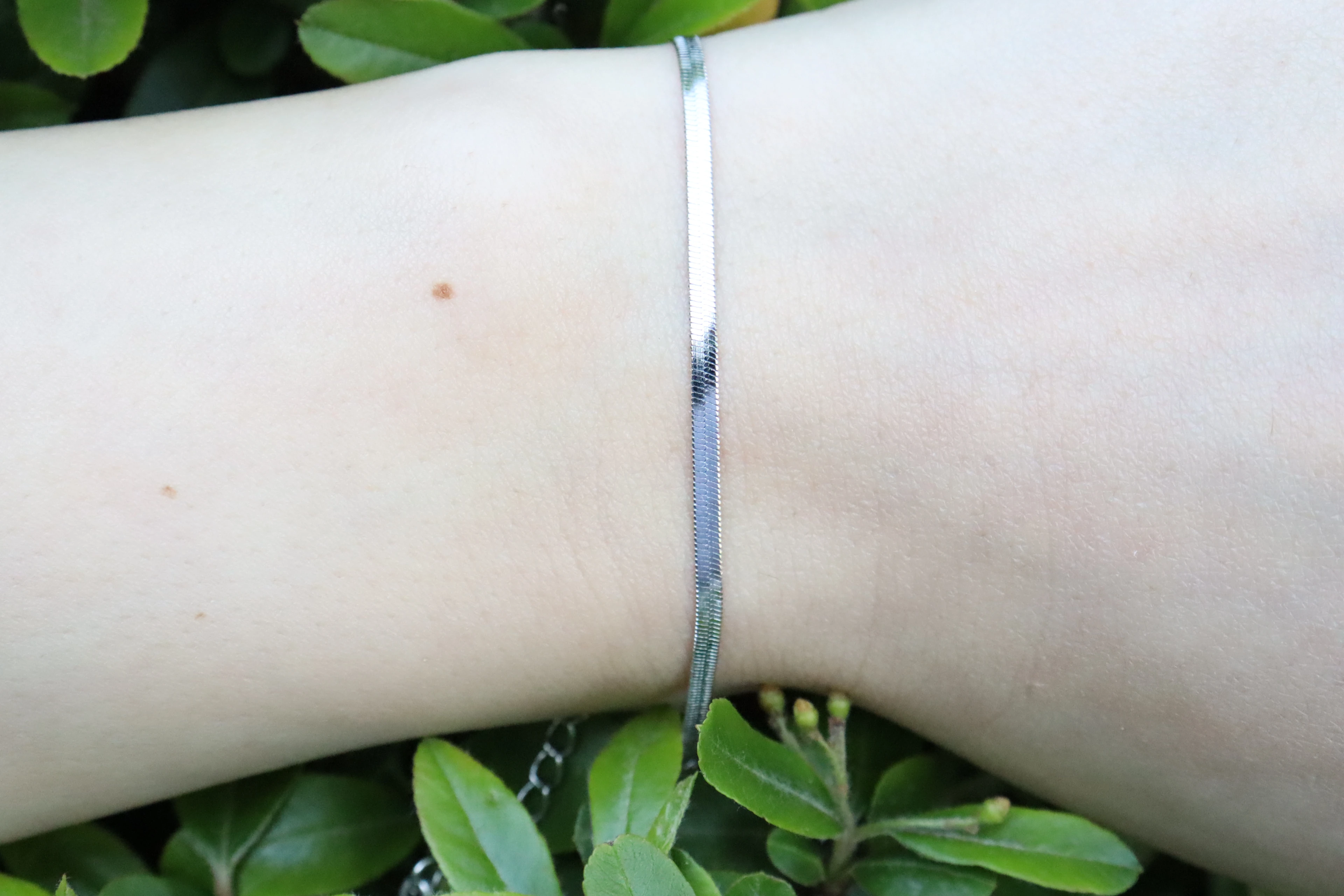 Çelik silver İtalyan Zincir Bileklik