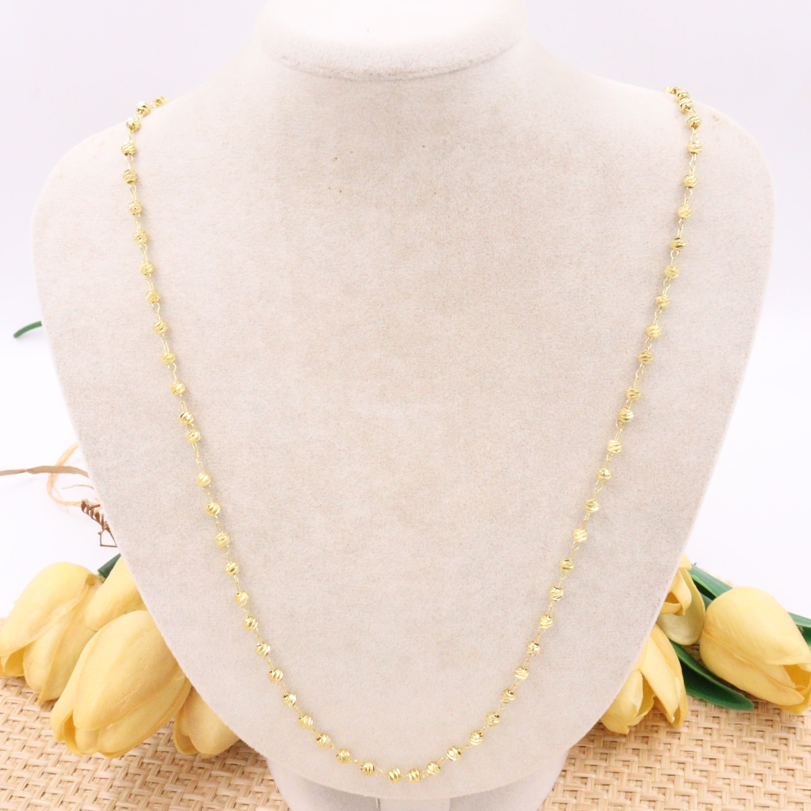 VİP Uzun Model Gold Dorika Y Kolye