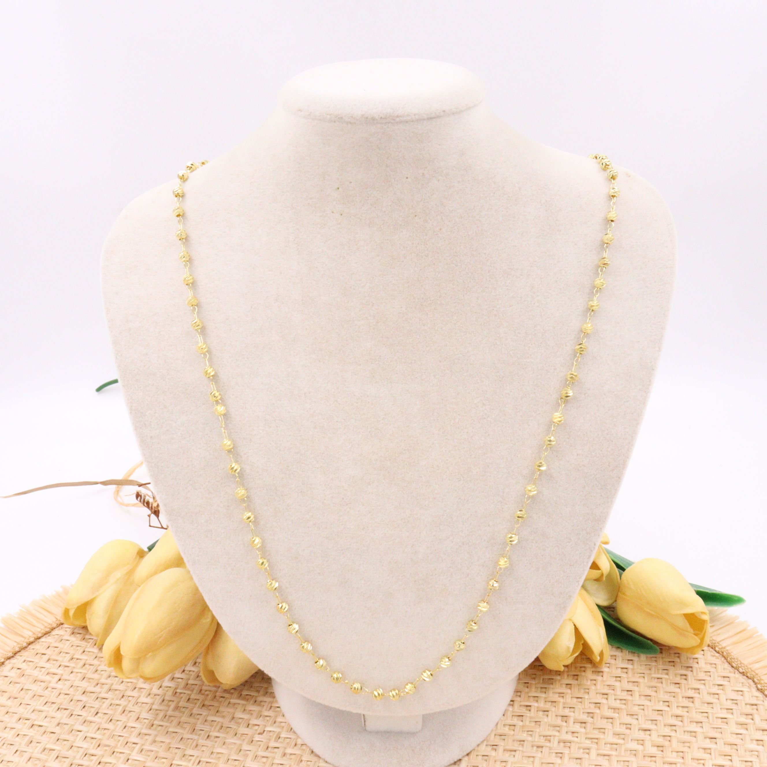 VİP Uzun Model Gold Dorika Y Kolye