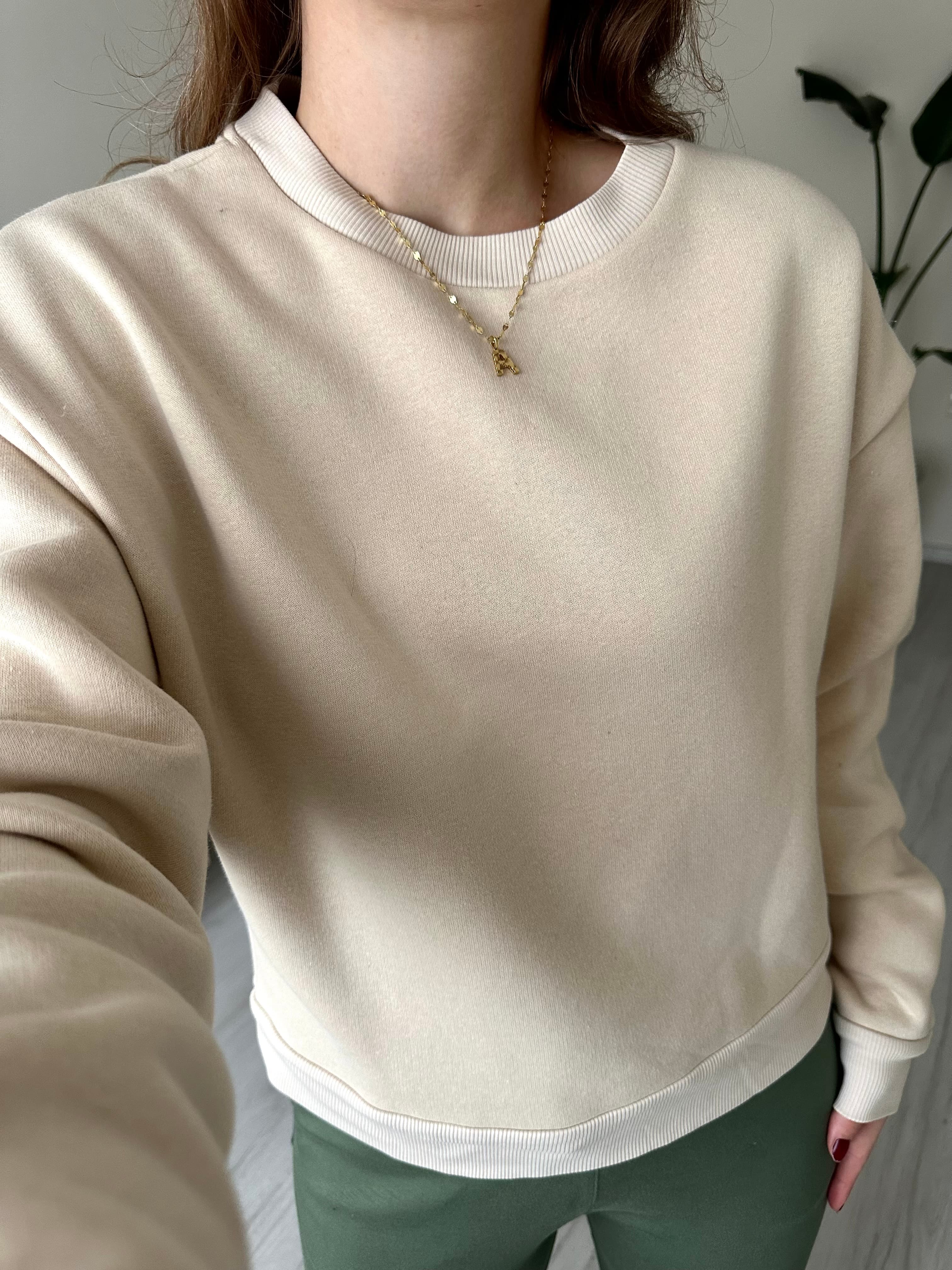 Yumuşak Dokulu Basic Sweat
