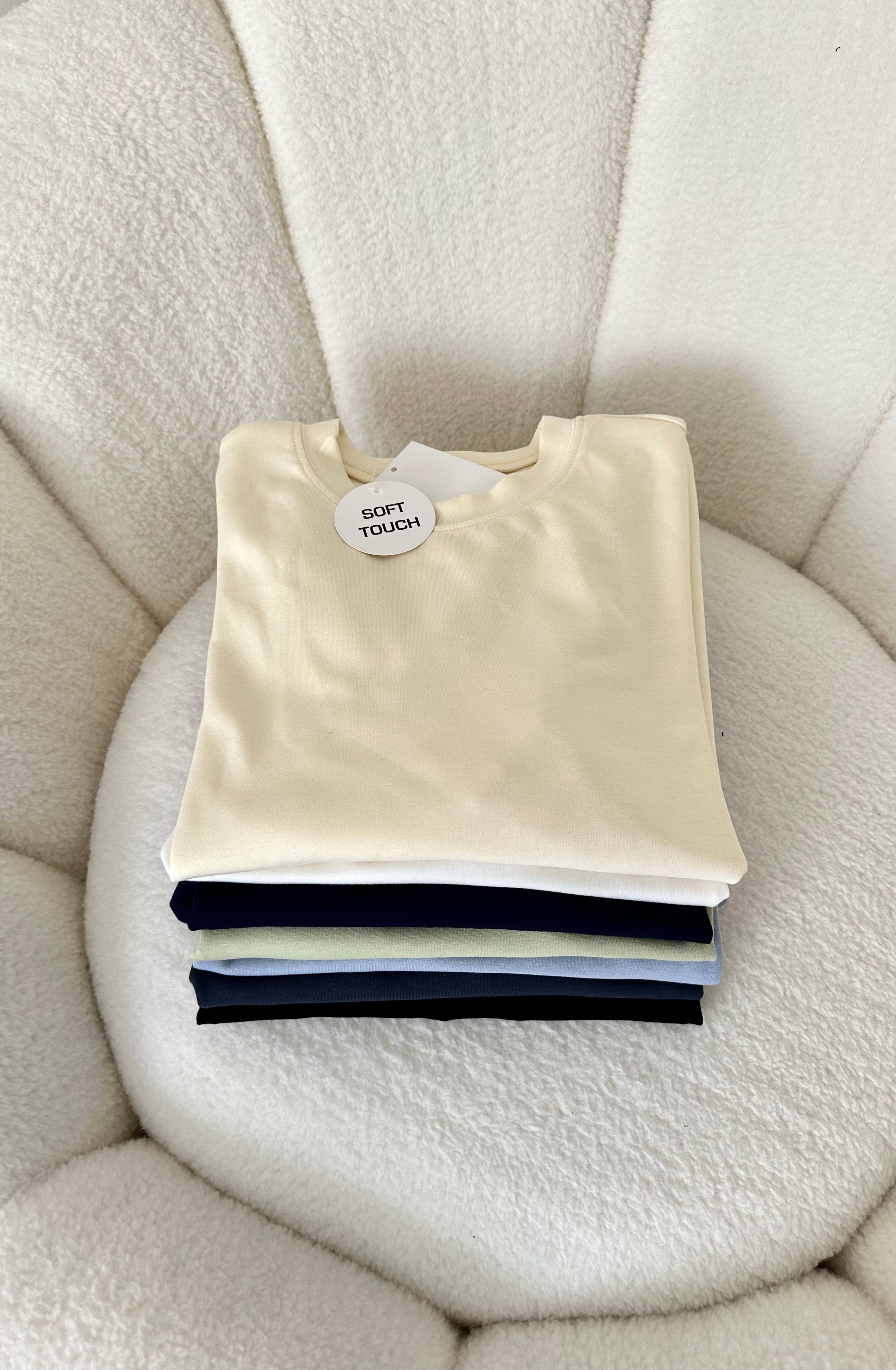 Modal Kumaş Soft Oversize Tişört