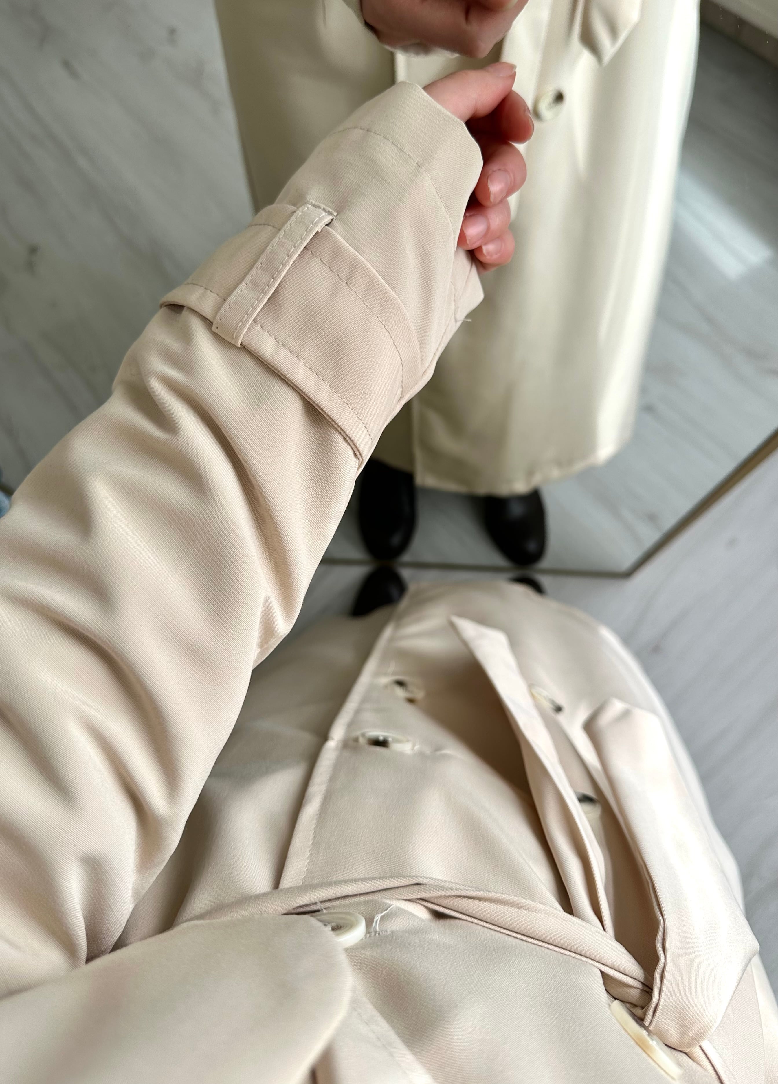 Premium Oversize Kuşaklı Trençkot