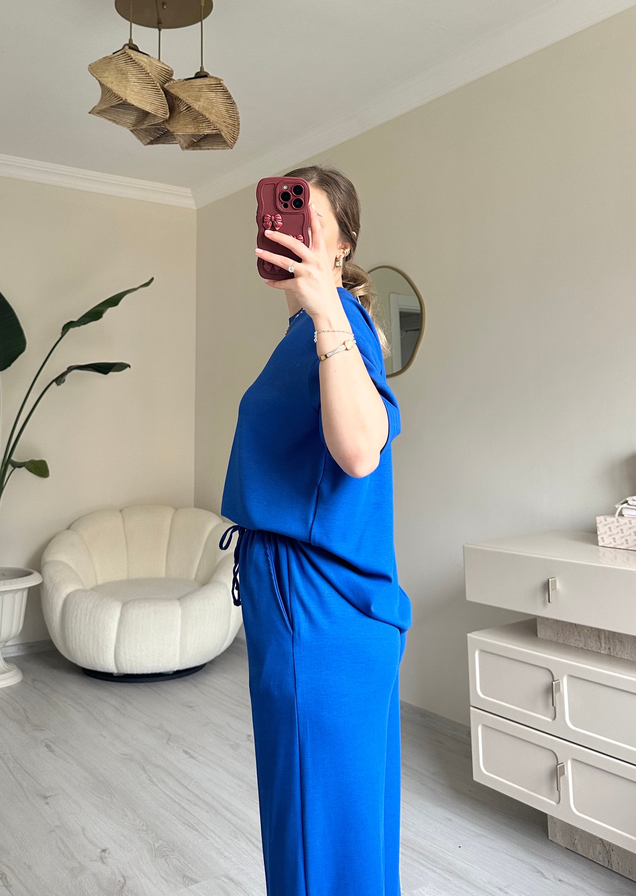 Lily Soft Modal Kumaş Oversize Takım