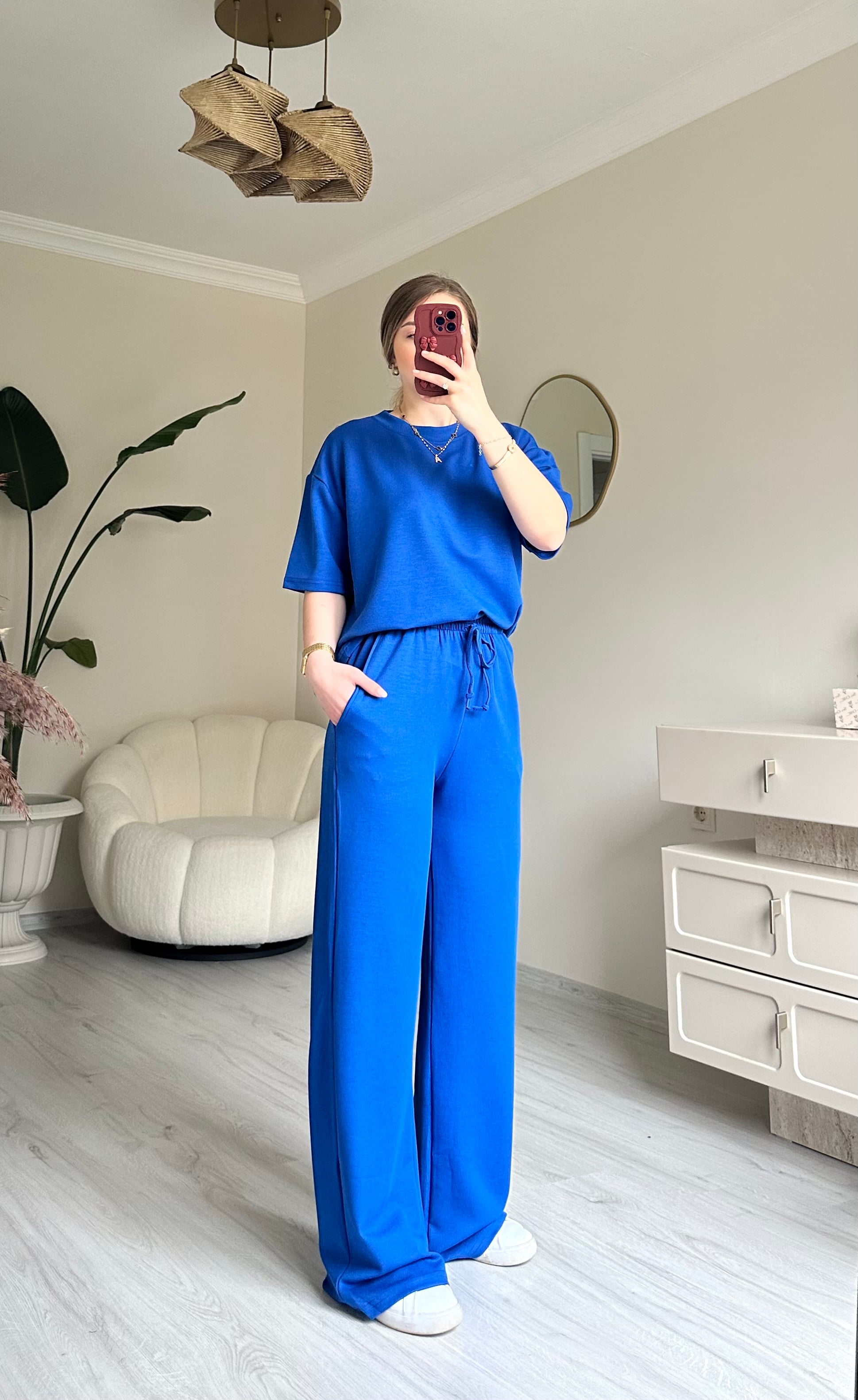 Lily Soft Modal Kumaş Oversize Takım