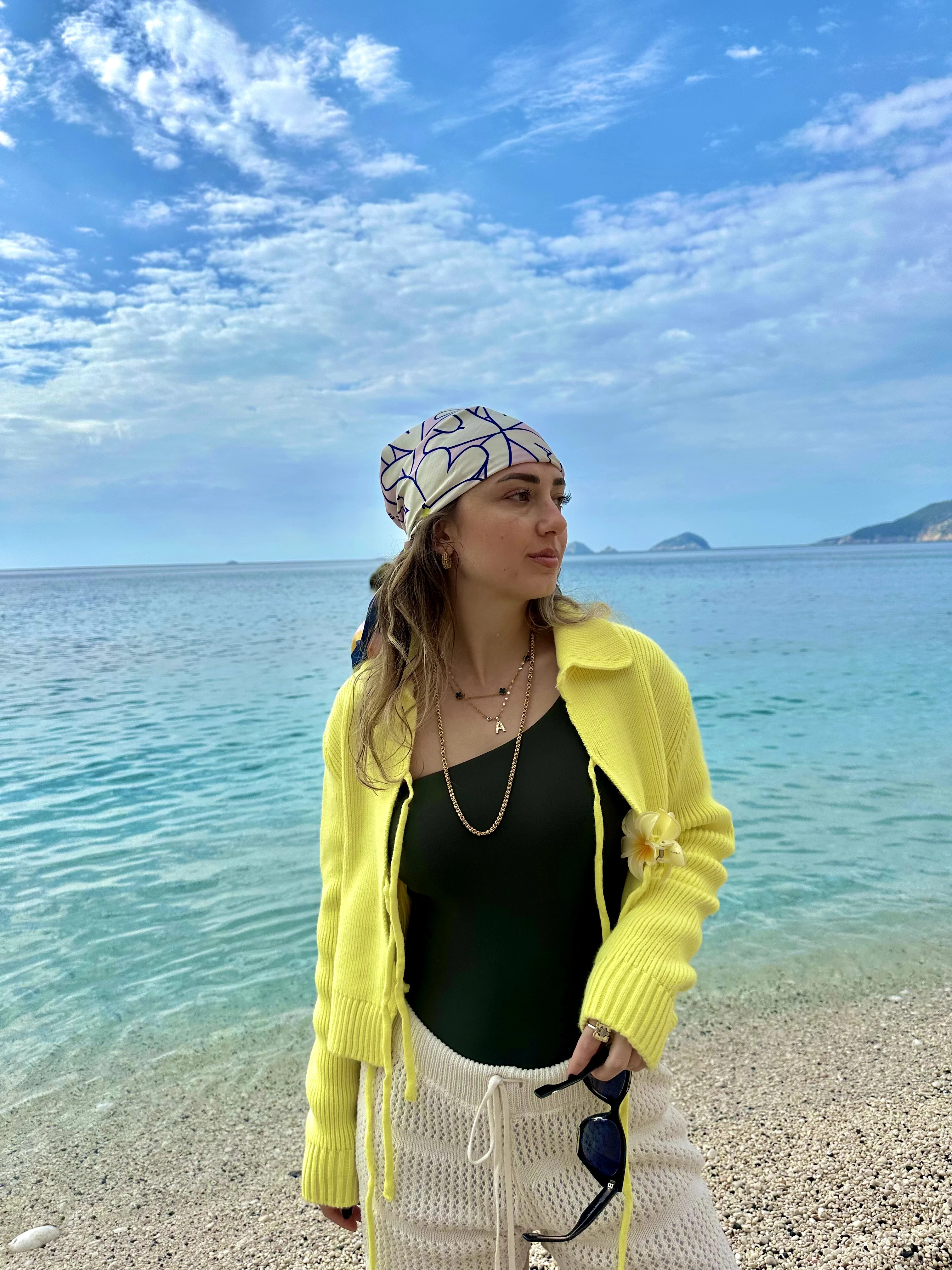 Ön Bağlama Detay Örme Hırka