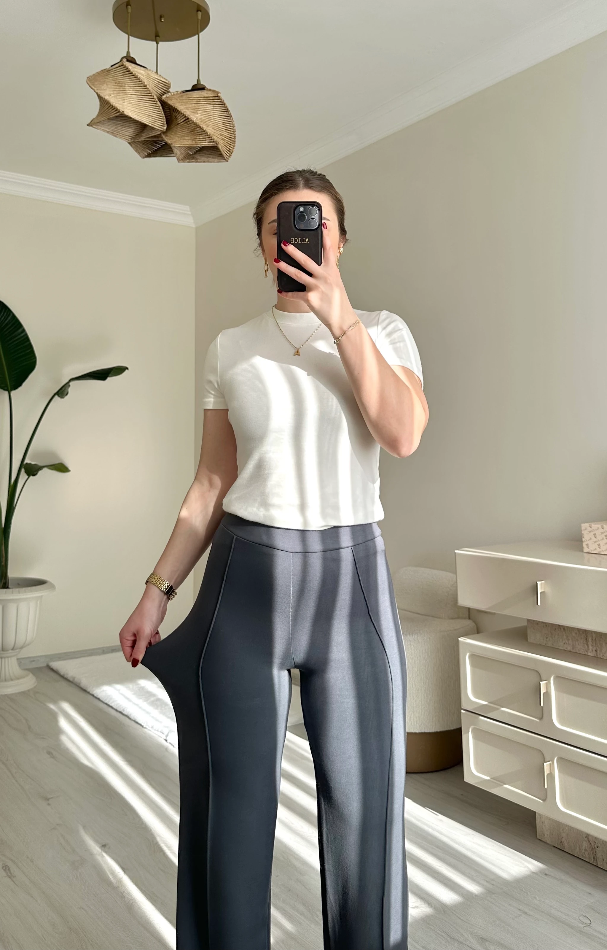 Çımalı Modal Kumaş Palazzo Pantolon