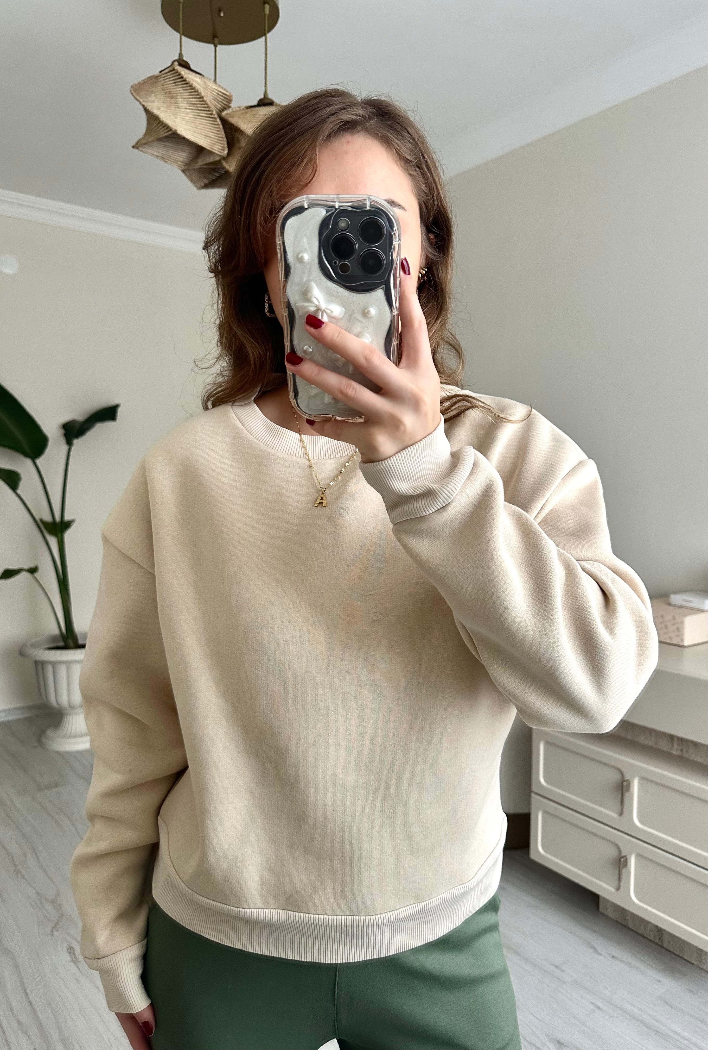 Yumuşak Dokulu Basic Sweat