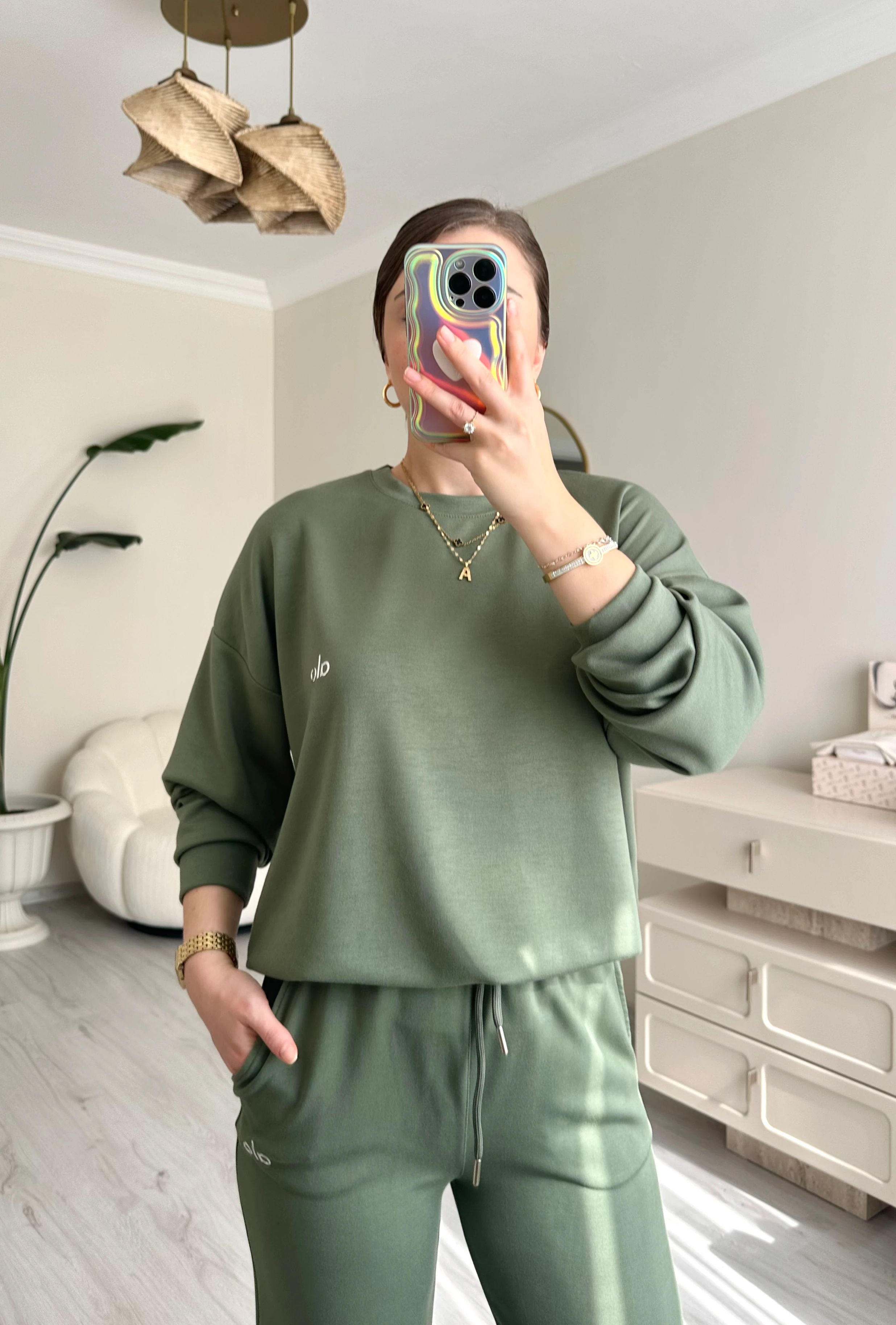 Premium Oversize Beli Lastikli Modal Takım