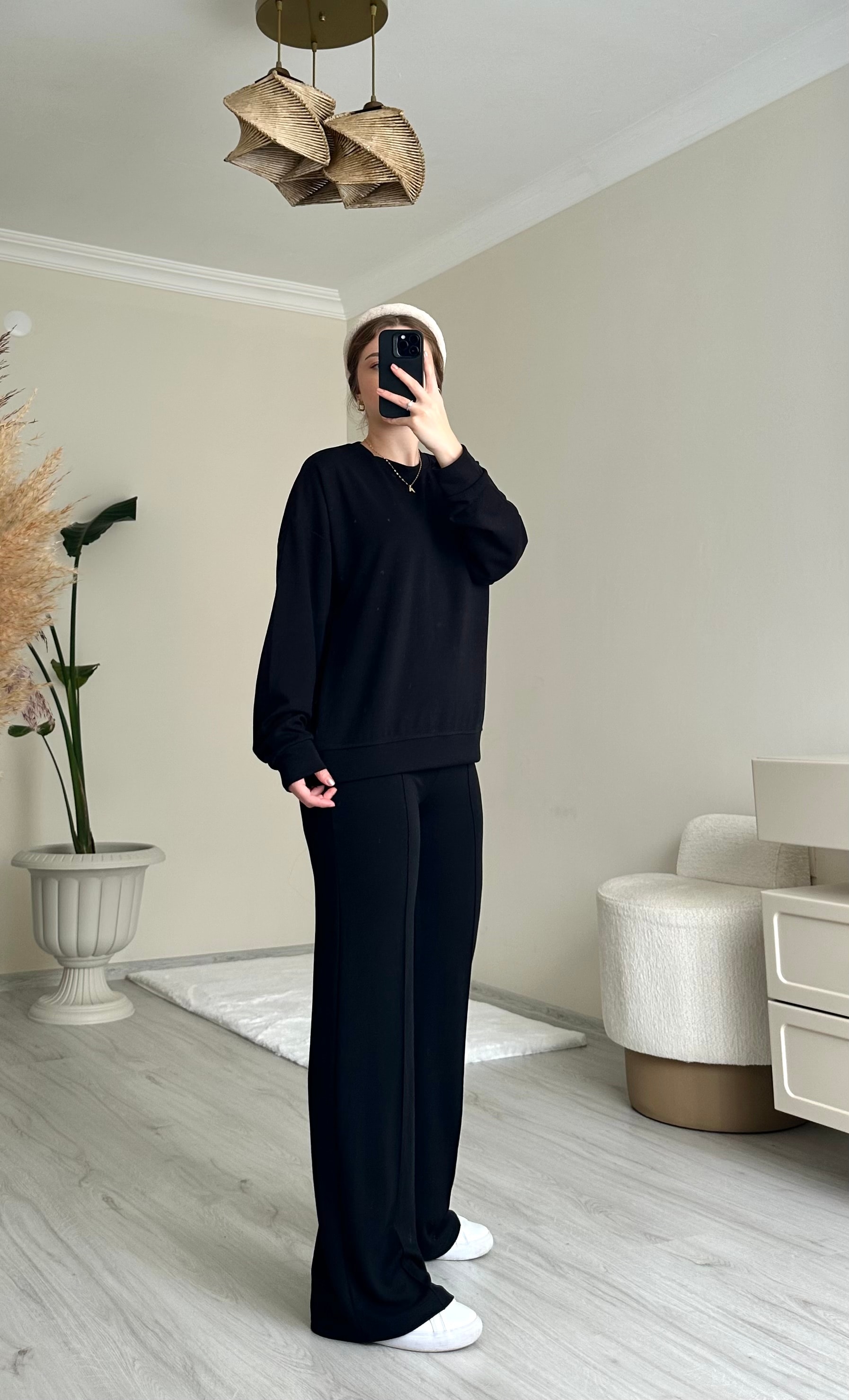 Oys Modal Kumaş Oversize Takım