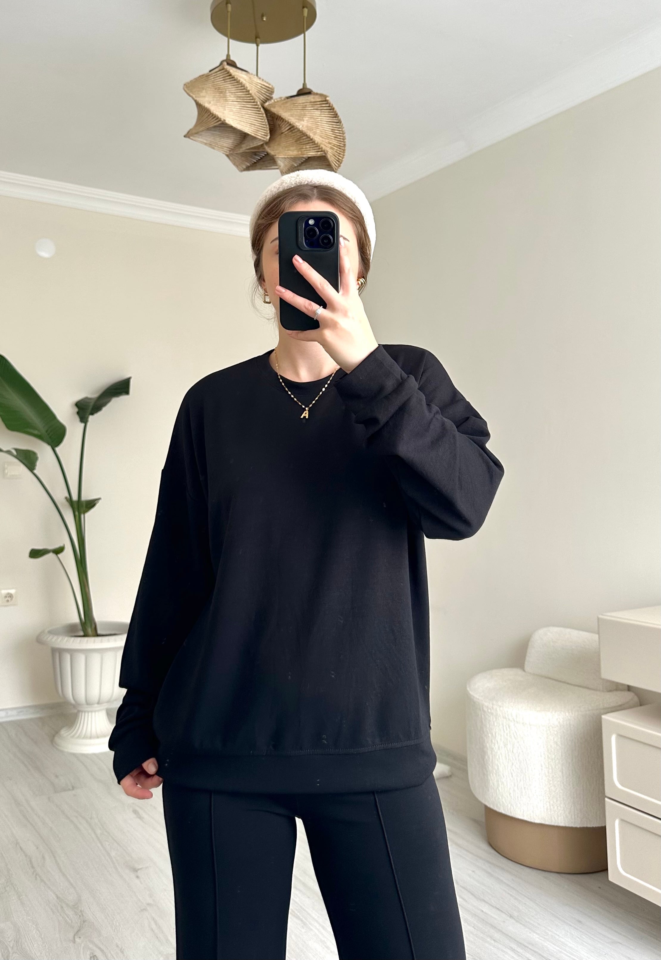 Oys Modal Kumaş Oversize Takım