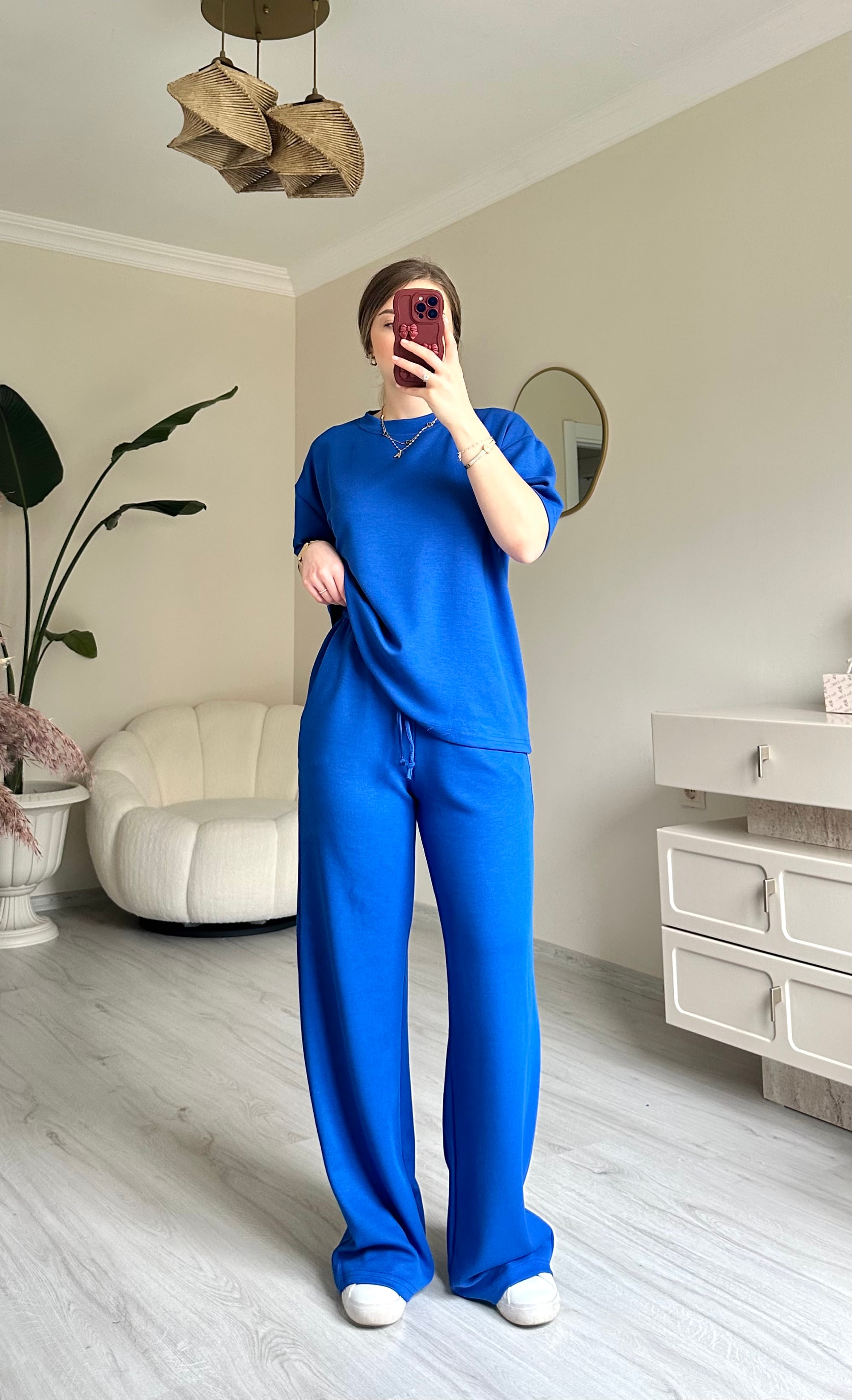 Lily Soft Modal Kumaş Oversize Takım