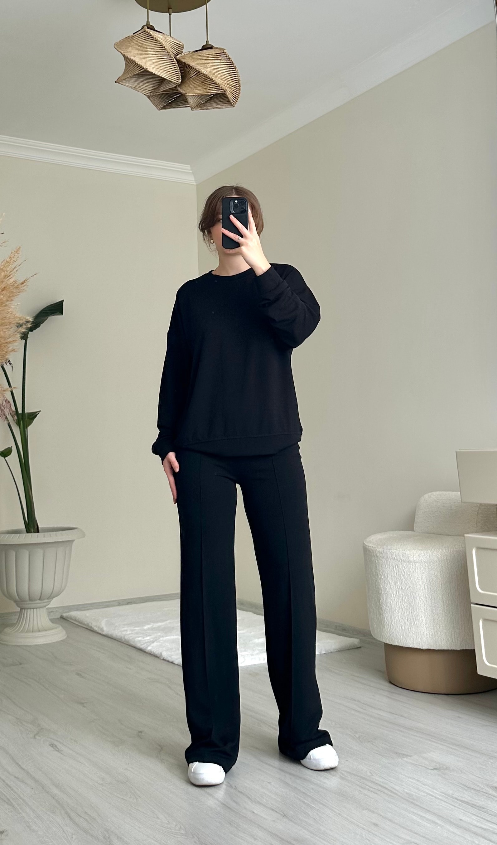 Oys Modal Kumaş Oversize Takım