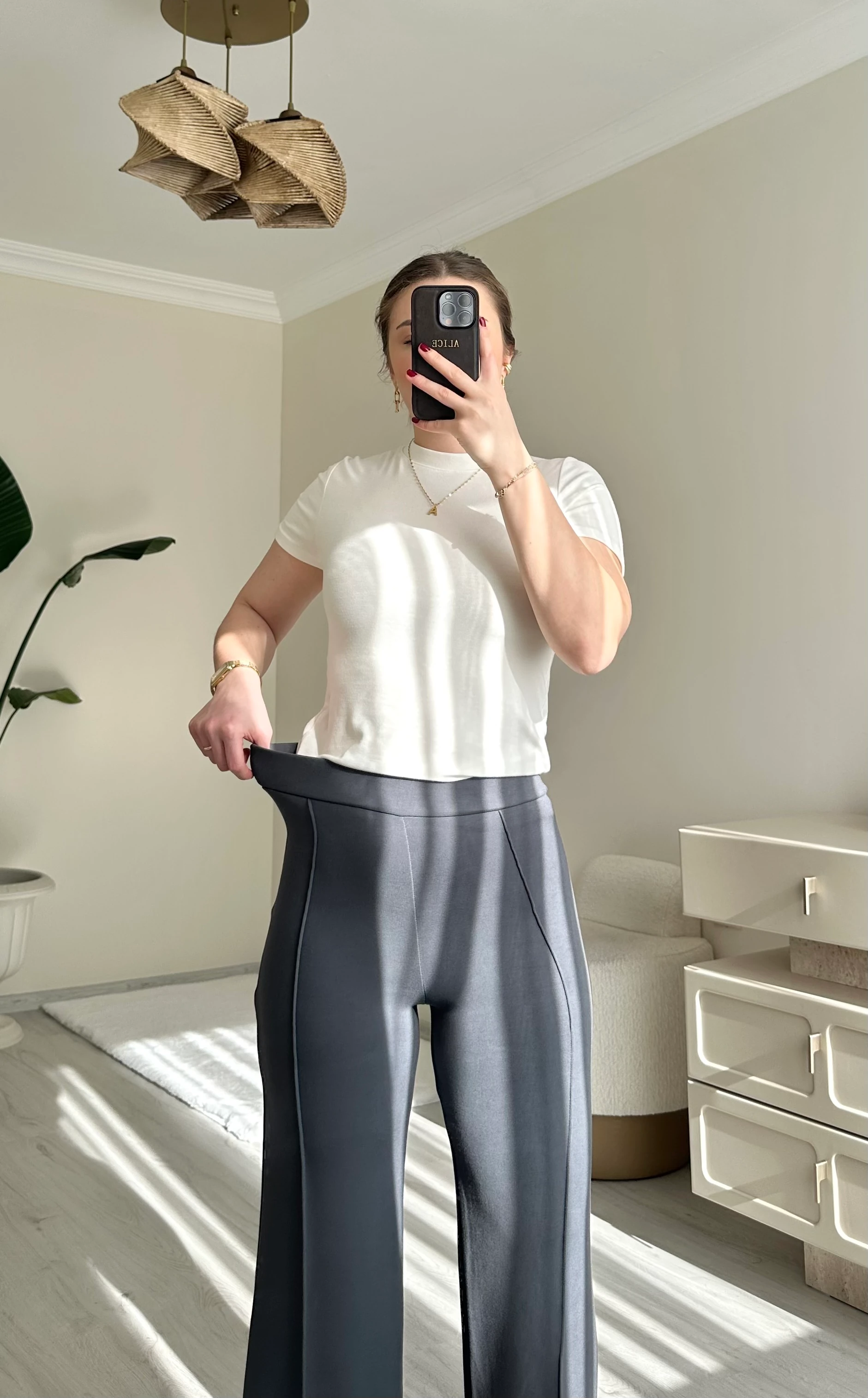 Çımalı Modal Kumaş Palazzo Pantolon