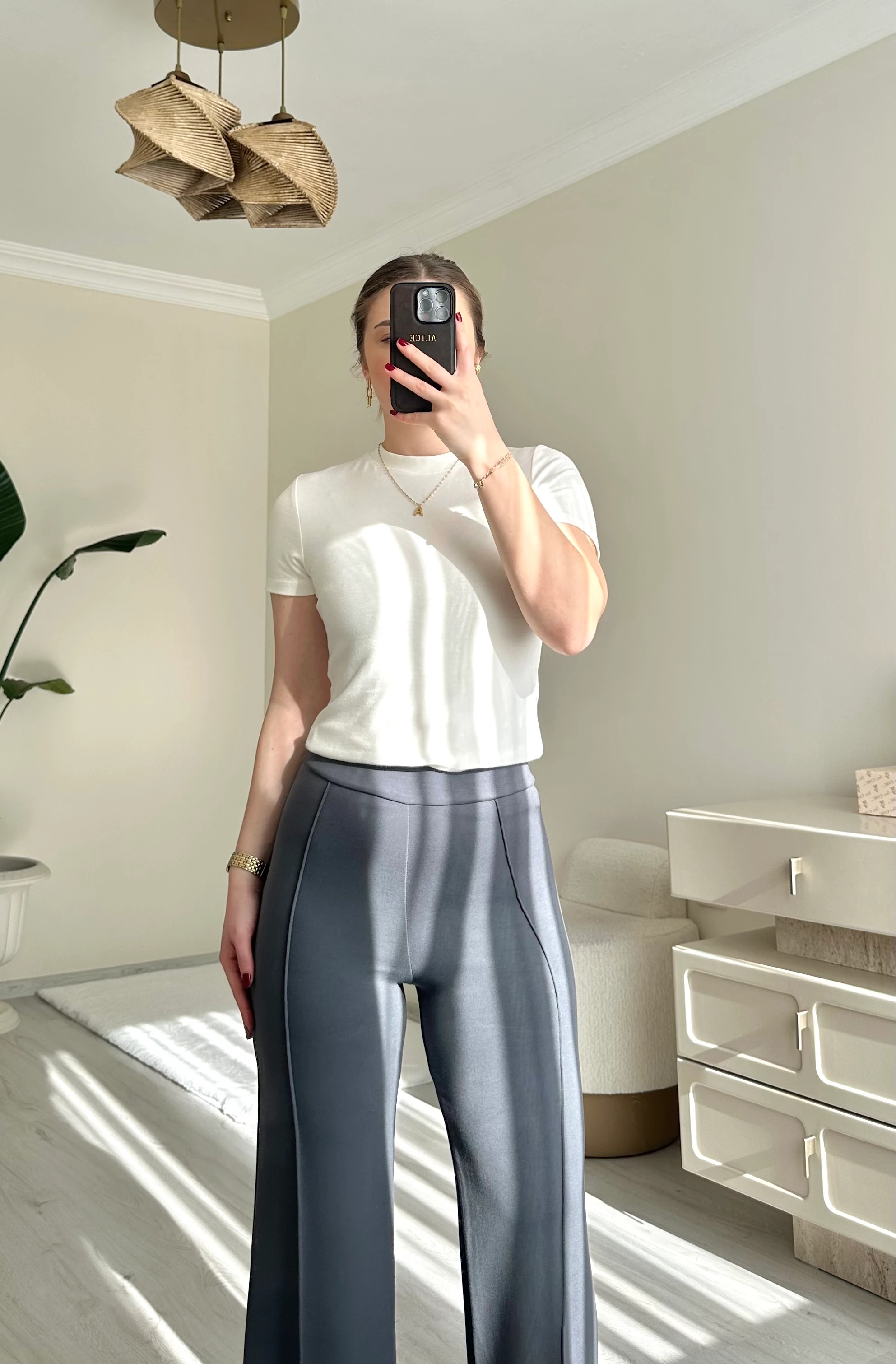 Çımalı Modal Kumaş Palazzo Pantolon