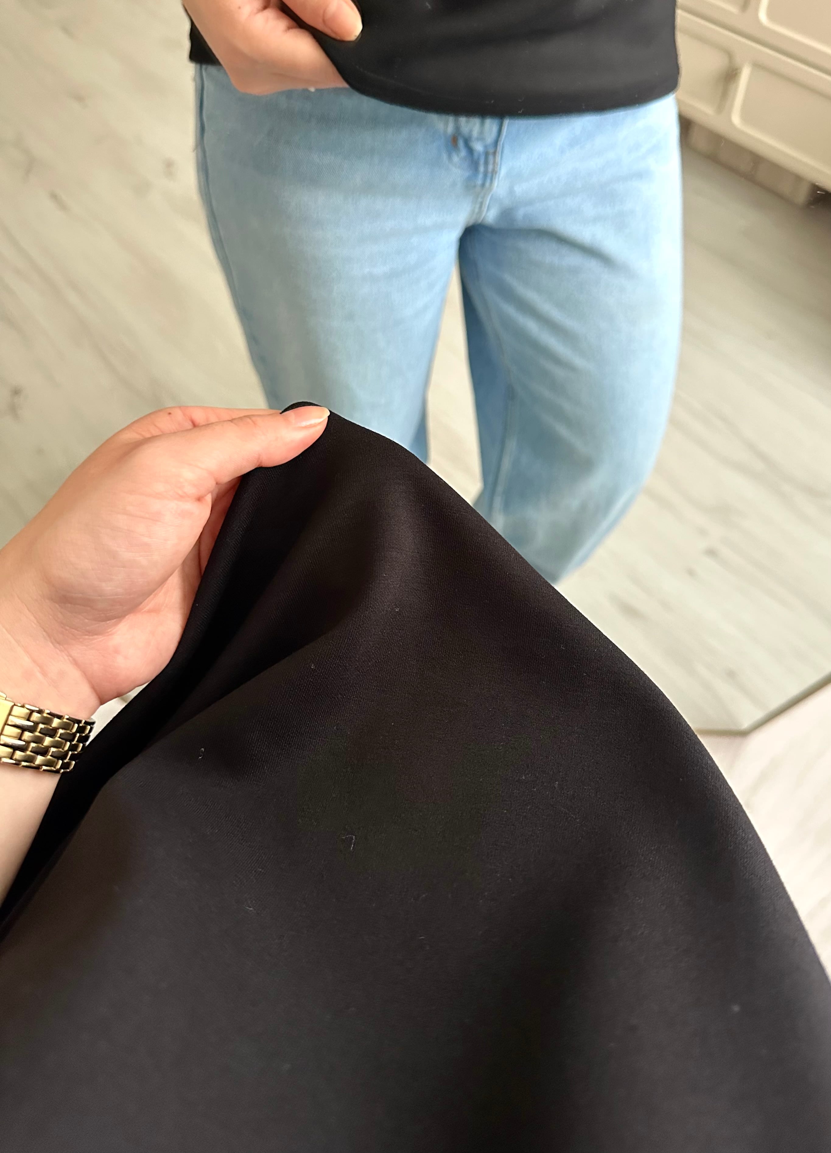 Kalp Nakış Detay Modal Kumaş Tişört