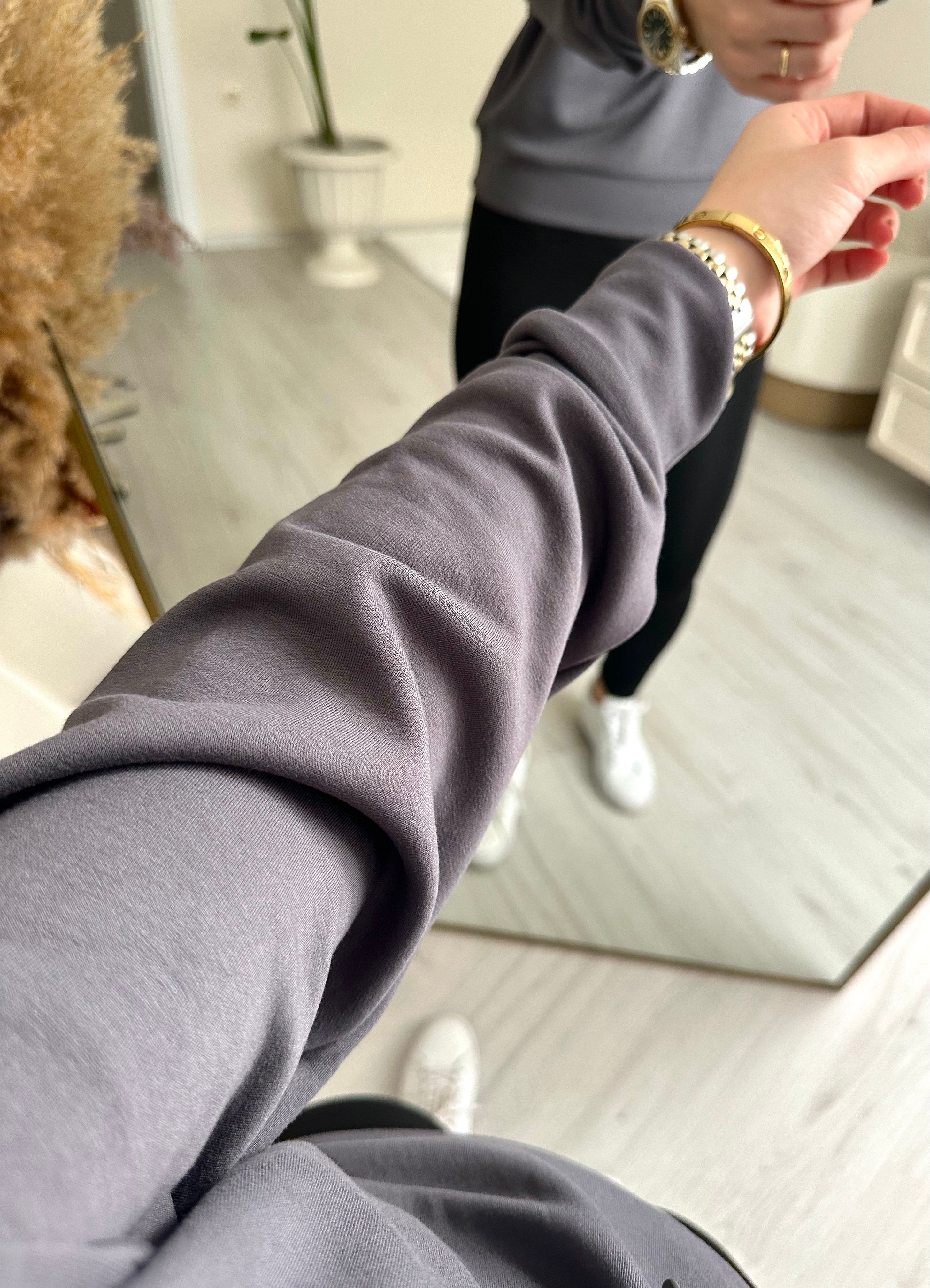 Kapşonlu Modal Kumaş Sweat