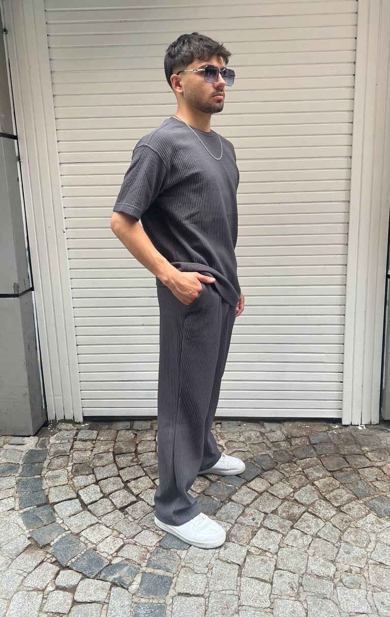 Yıkamalı Baggy Takım ( CHB - 10015 ) 