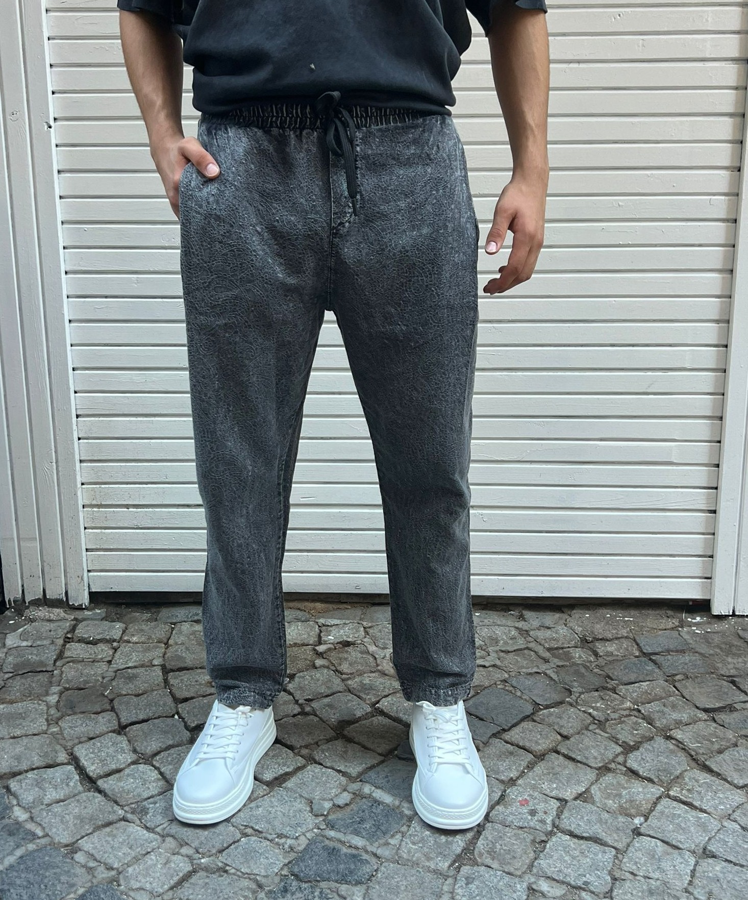Yıkamalı Jogger 