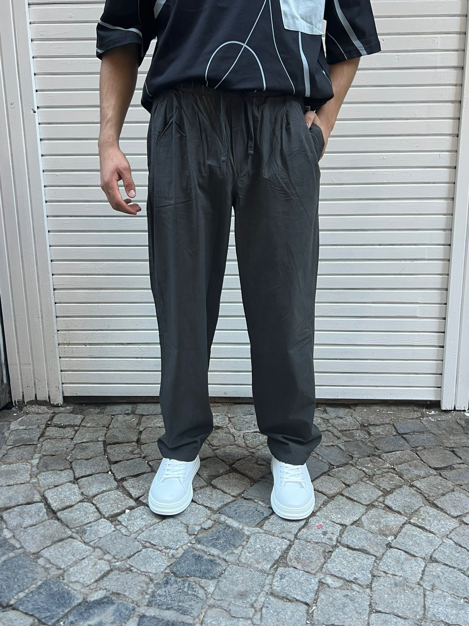 Yıkamalı Jogger Baggy Kalıp ( CHB 10013 )