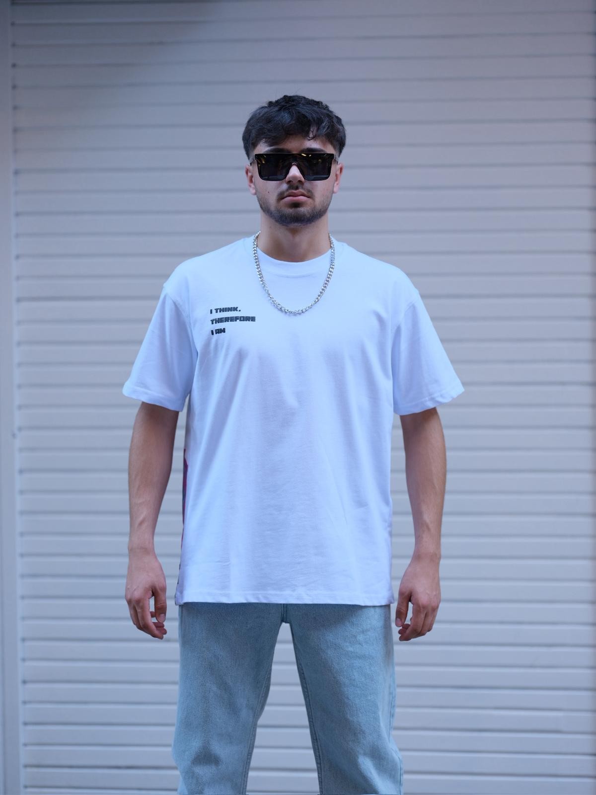 Oversize Baskılı T-shirt (CHB 10016 )