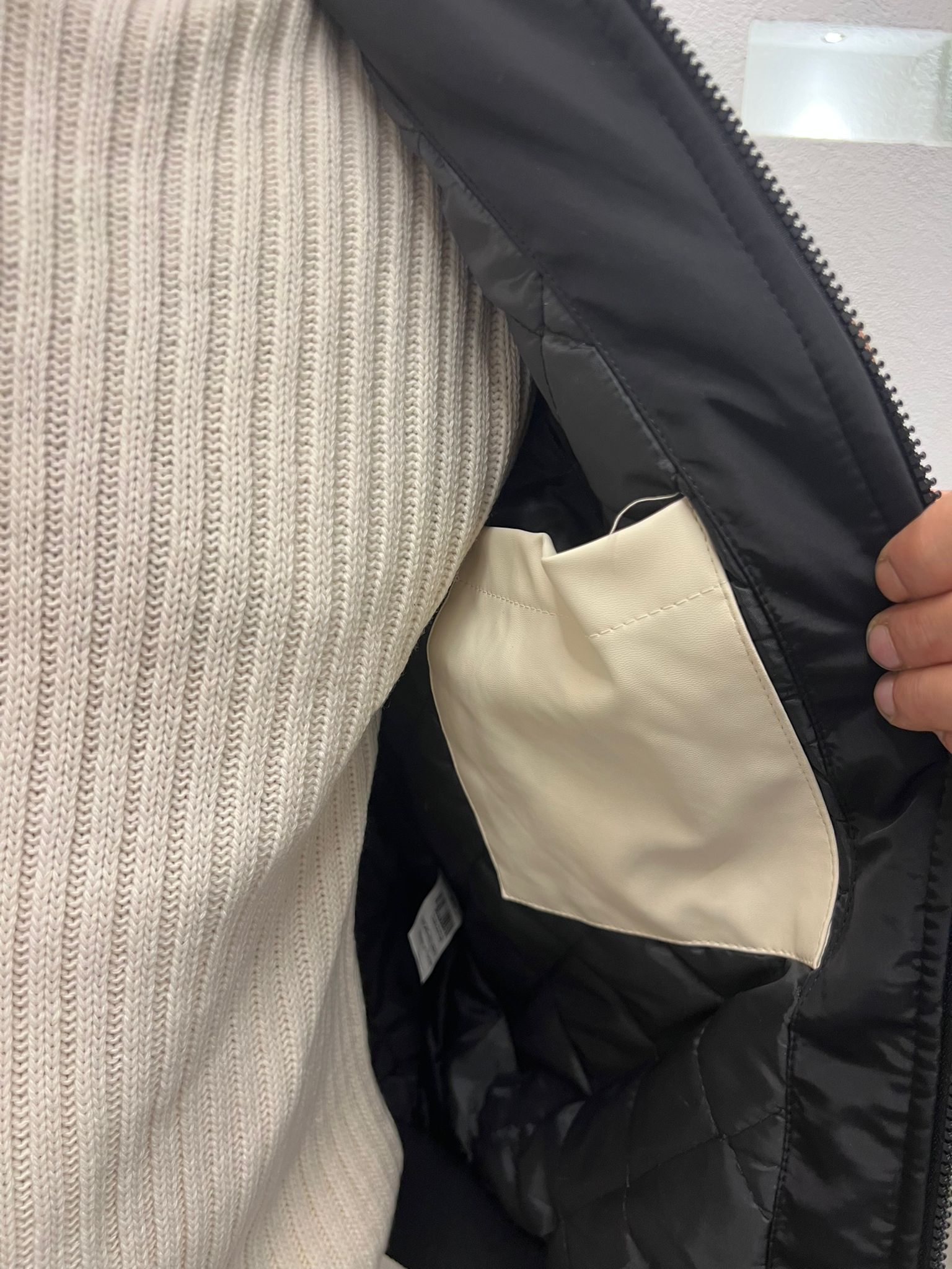 Baskılı Hakim Yaka Kalın Kolej Mont