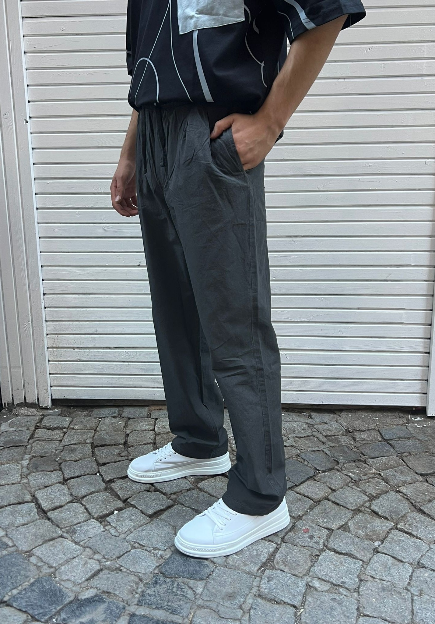 Yıkamalı Jogger Baggy Kalıp ( CHB 10013 )