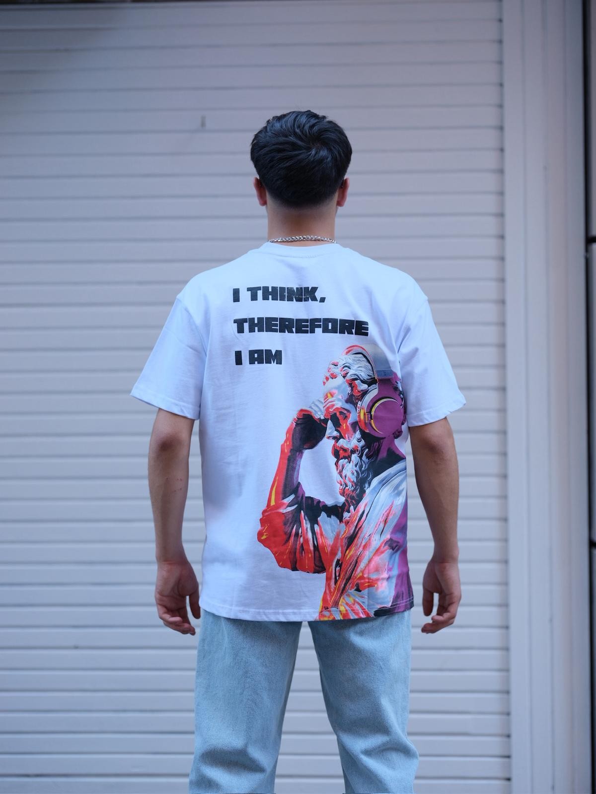 Oversize Baskılı T-shirt (CHB 10016 )
