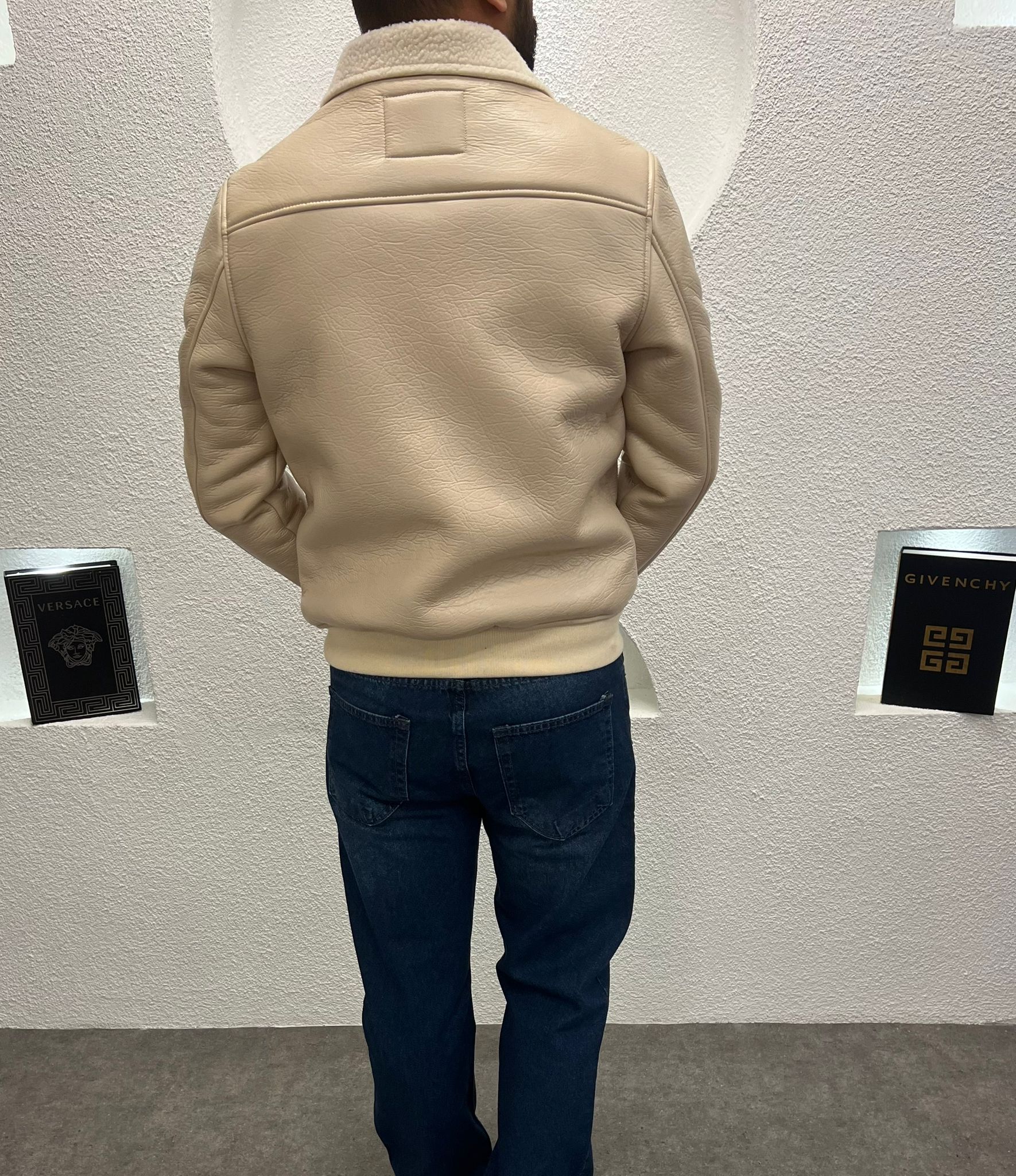 Erkek Napa Deri Kürklü Premium Kışlık Mont ( CB 2059 )