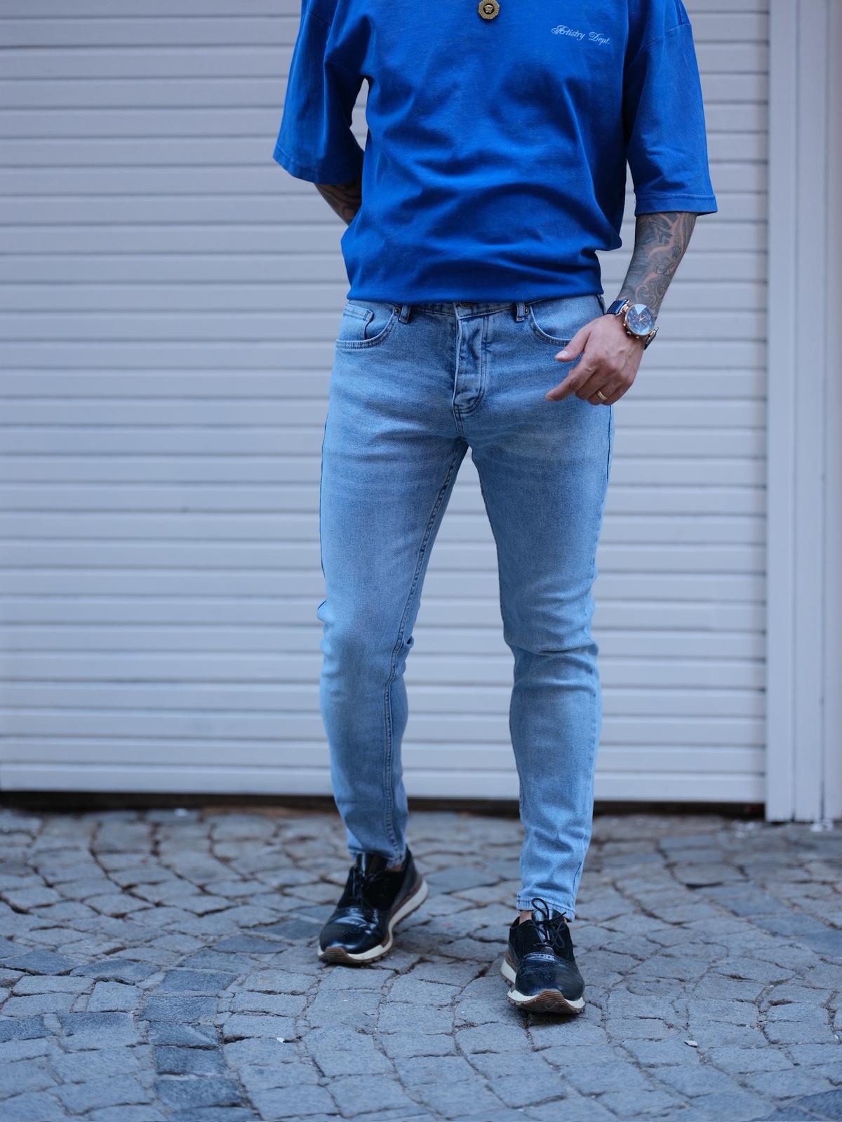 Slim Fit Jean / Buz Mavi