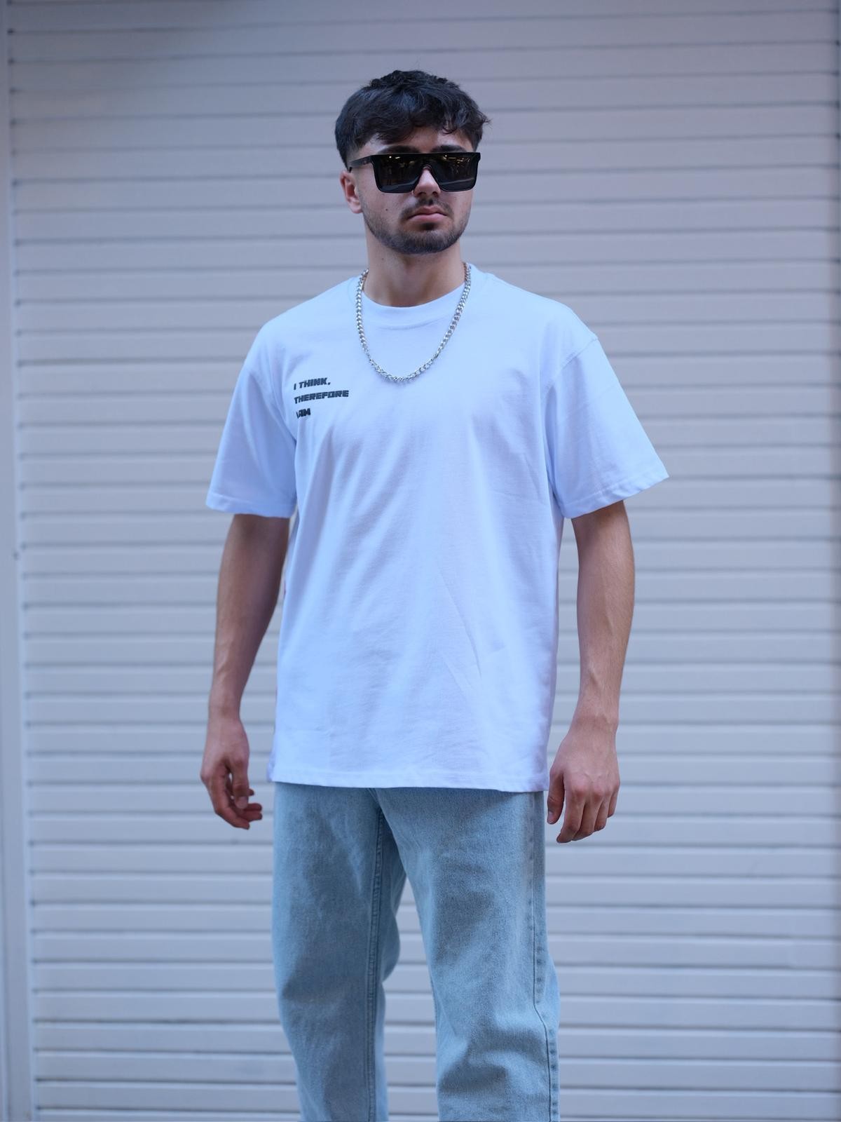 Oversize Baskılı T-shirt (CHB 10016 )