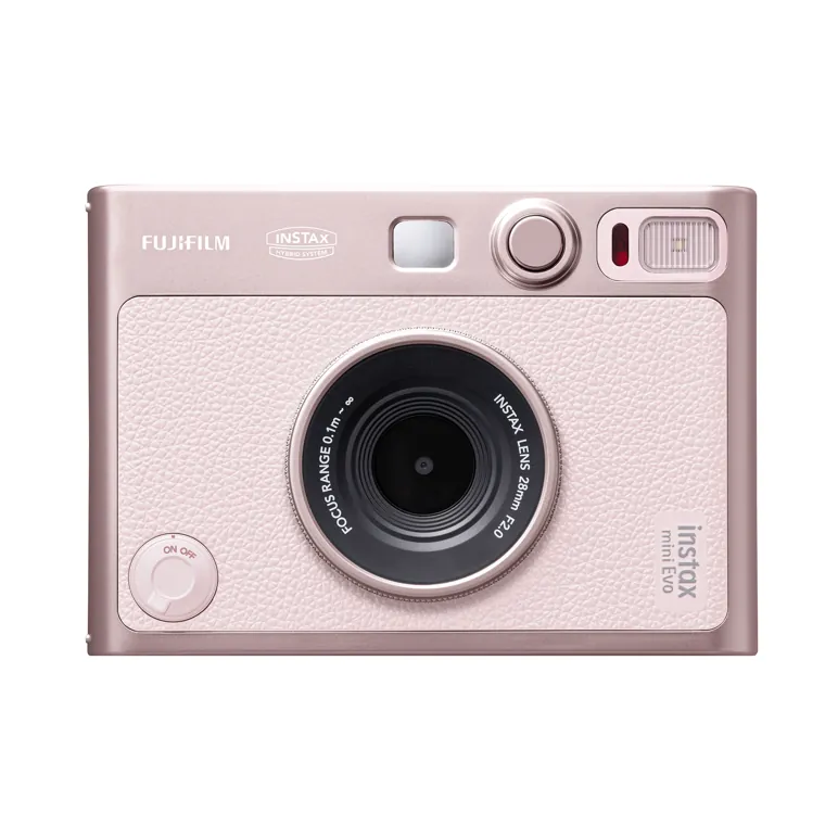 Instax Mini Evo Gentle Rose ve 20'li Film (Albüm ve Magnet Hediyeli)